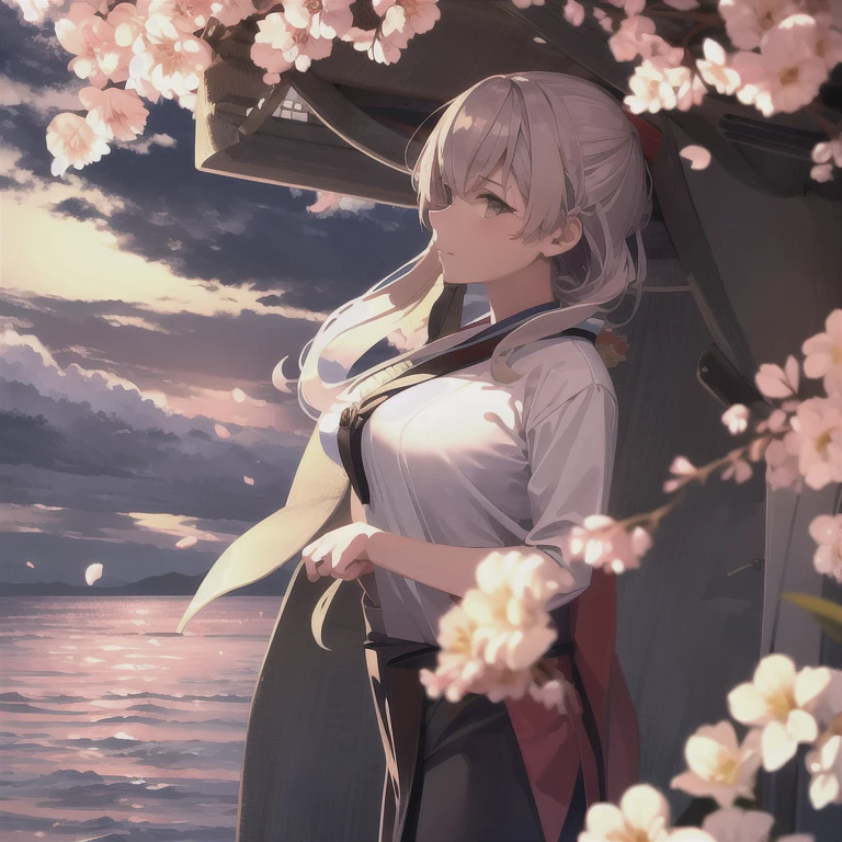 Kantai Collection Aircraft Carrier O Class Japanese Kimono