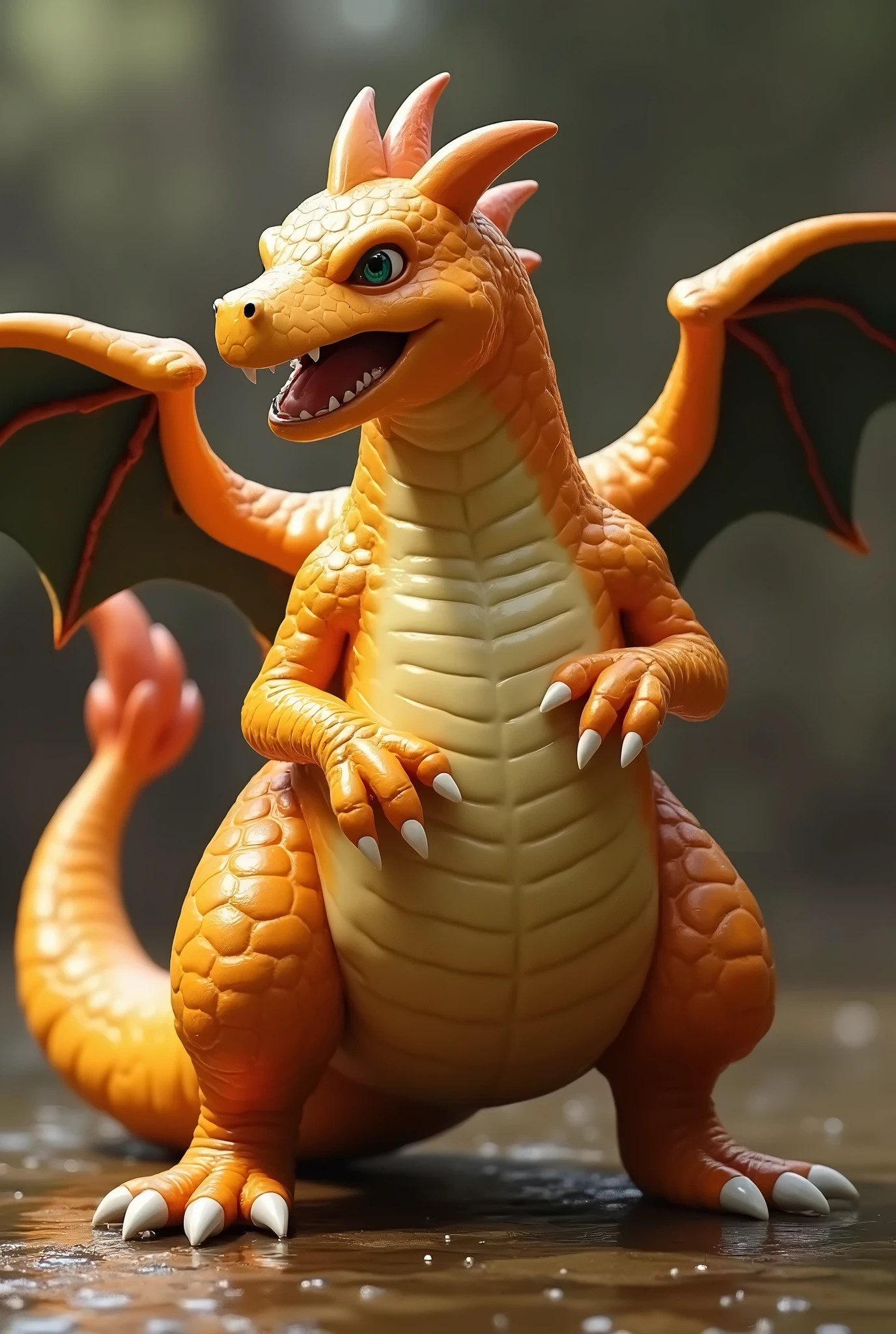 A lot of artificial people want you to create an orange dragon