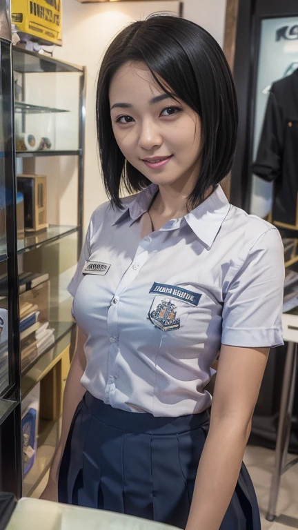 hightquality、masterpiece、ultra res、a beauty girl、cute girl face、police officers、Wearing police officer clothes、full bodyesbian、Famous actresses of Japan、very beautif