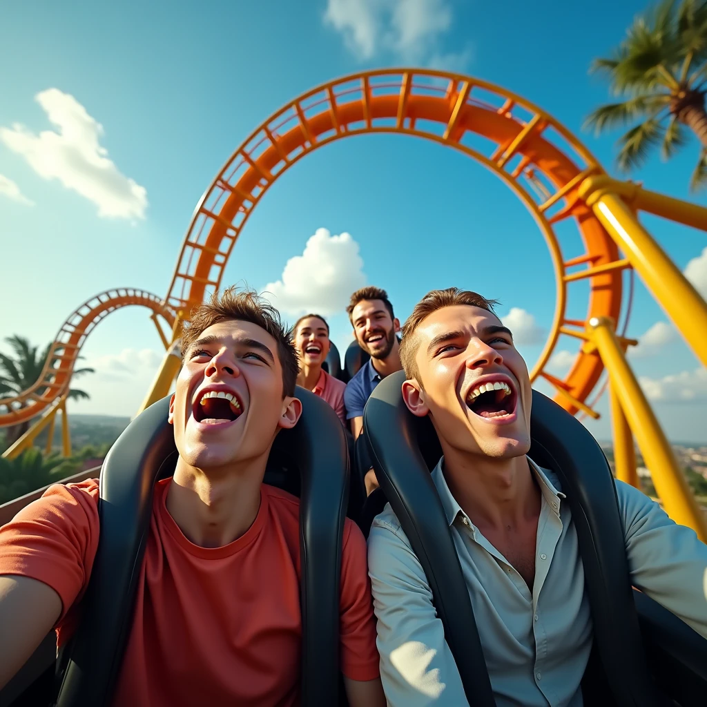 Amusement Park/游乐场/遊園地 creado con SeaArt AI