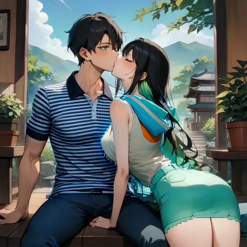 <lora:maomao_and_jinshi_ponyxl_v4:1>, jinshi, maomao, 1girl, 1boy, BREAK
kissing, BREAK
score_9, score_8_up, score_7_up, score_6_up, score_5_up, score_4_up, anime, uncensored