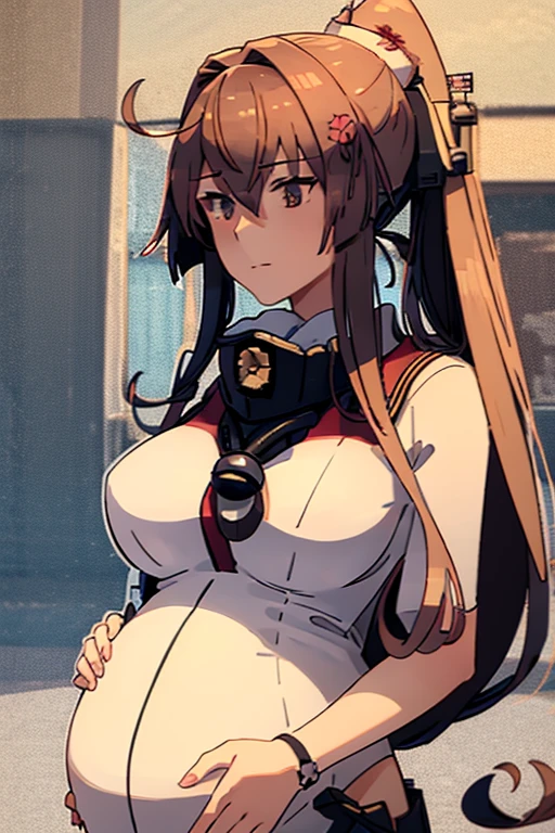 Kantai Collection Yamato Aircraft Carrier O Class Suit Pregnant Woman Ringetsu