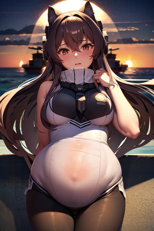 Kantai Collection Yamato Aircraft Carrier O Class Suit Pregnant Woman Ringetsu