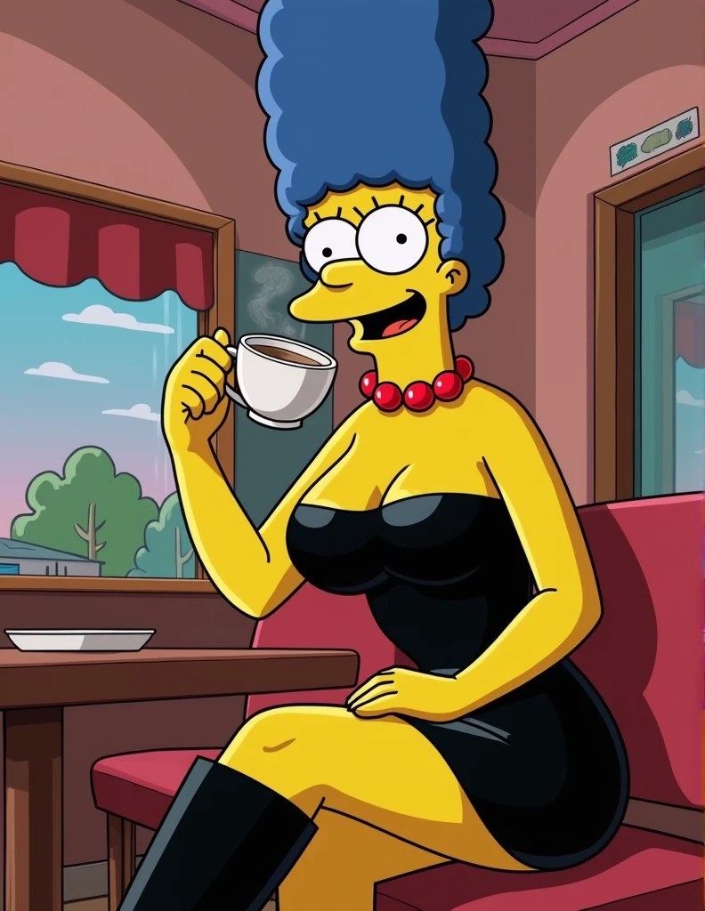 Marge simpson hot panties sex simpsons house
