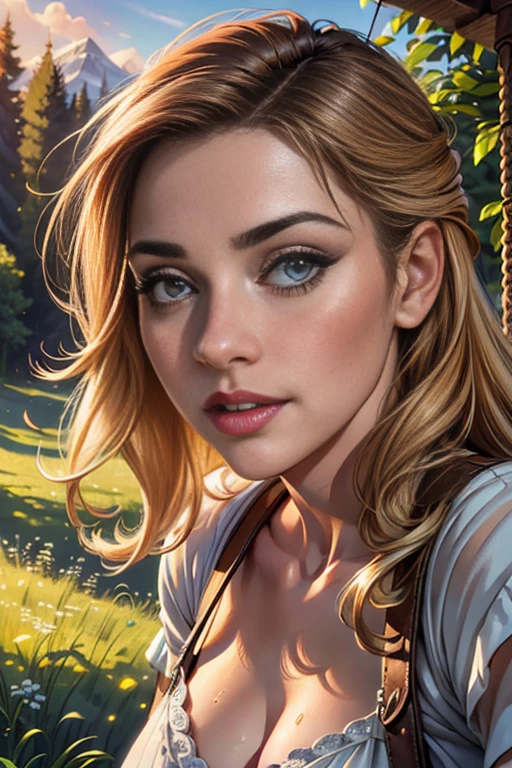 Best quality, masterpiece, ultra high res, (photorealistic:1.4), raw photo, 1girl, off shoulder, italian, liz.ashley