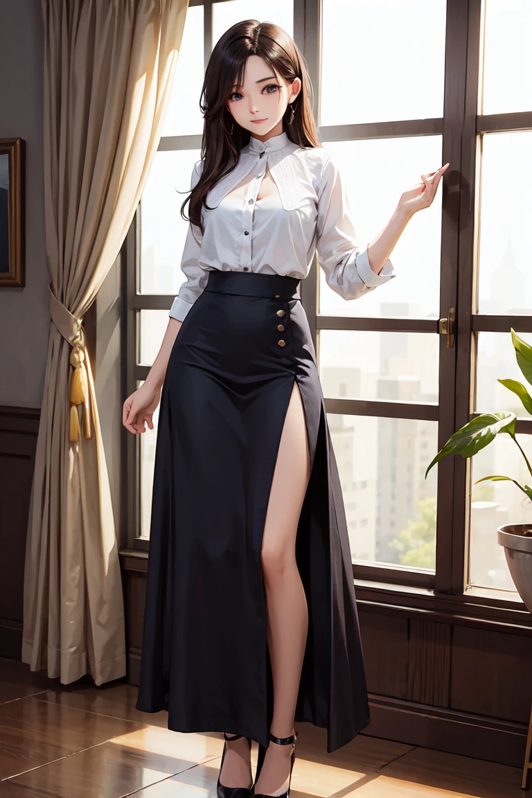 masterpiece,best quality, ,Beautiful Young Female ,Polite clothes