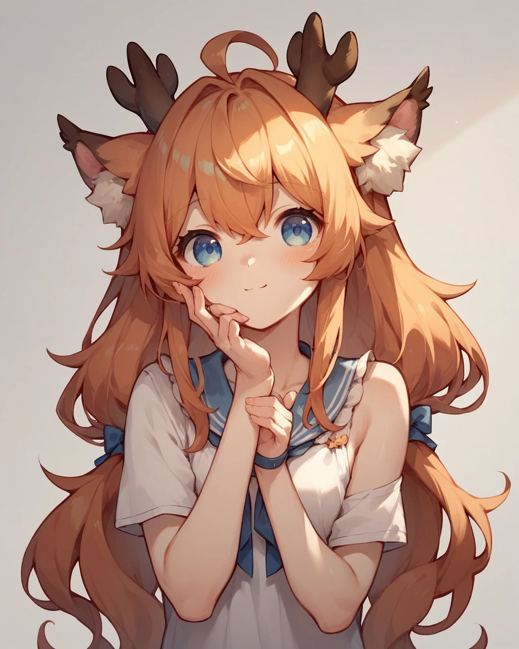 1 cute girl, (heart-shaped pupils), (face close up), in love, fox ears, (orange hair), blue eyes, colorfull eyes, confident, intimate, smilling,naked, heart collar, no clothes, scalpa, sexy, long hair, sensual, lascive, modern, vivid eyes,(masterpiece), gorgeos, lights in the hair, night, best quality, expressive eyes, perfect face, digital art, high details, sfw, 4k, finely details, skin, skin exposed