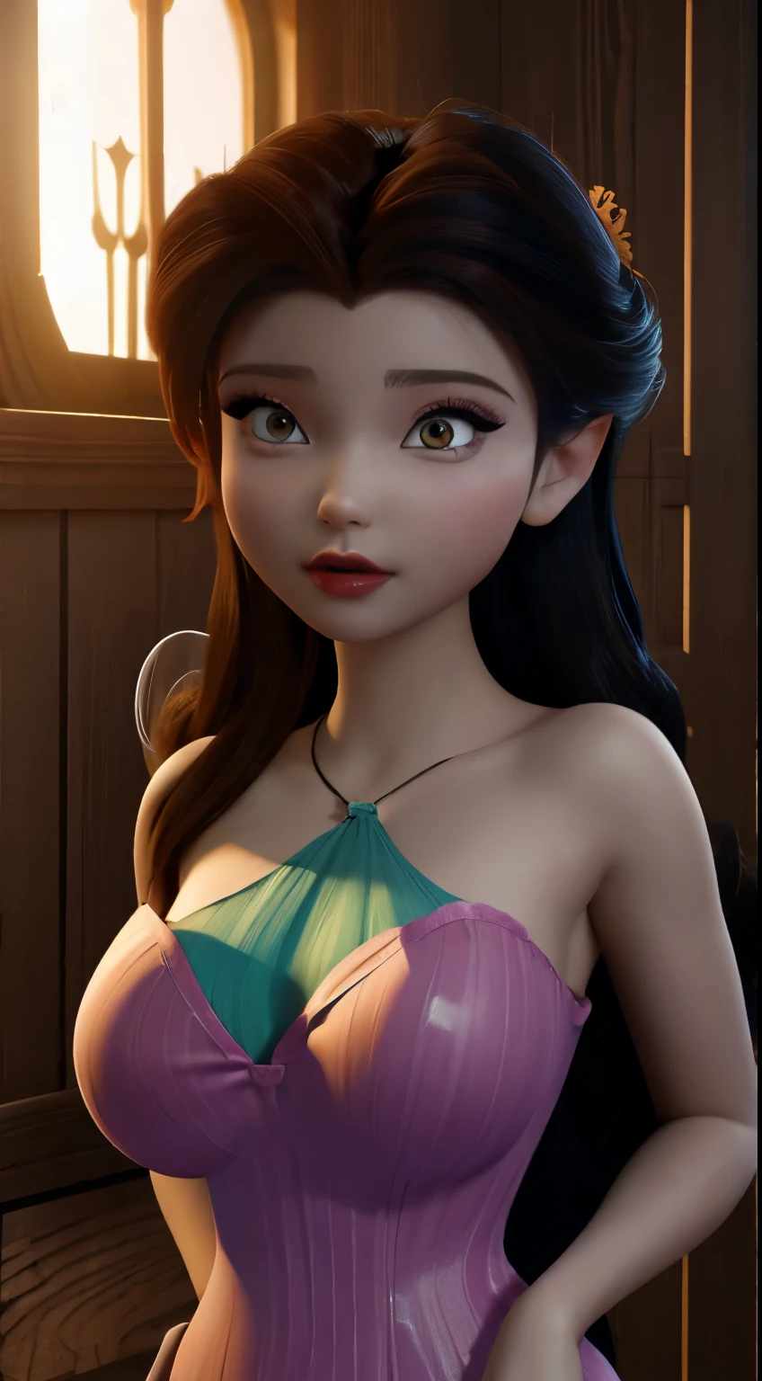 Rosetta (Disney)is very hot. busty. cutout. production