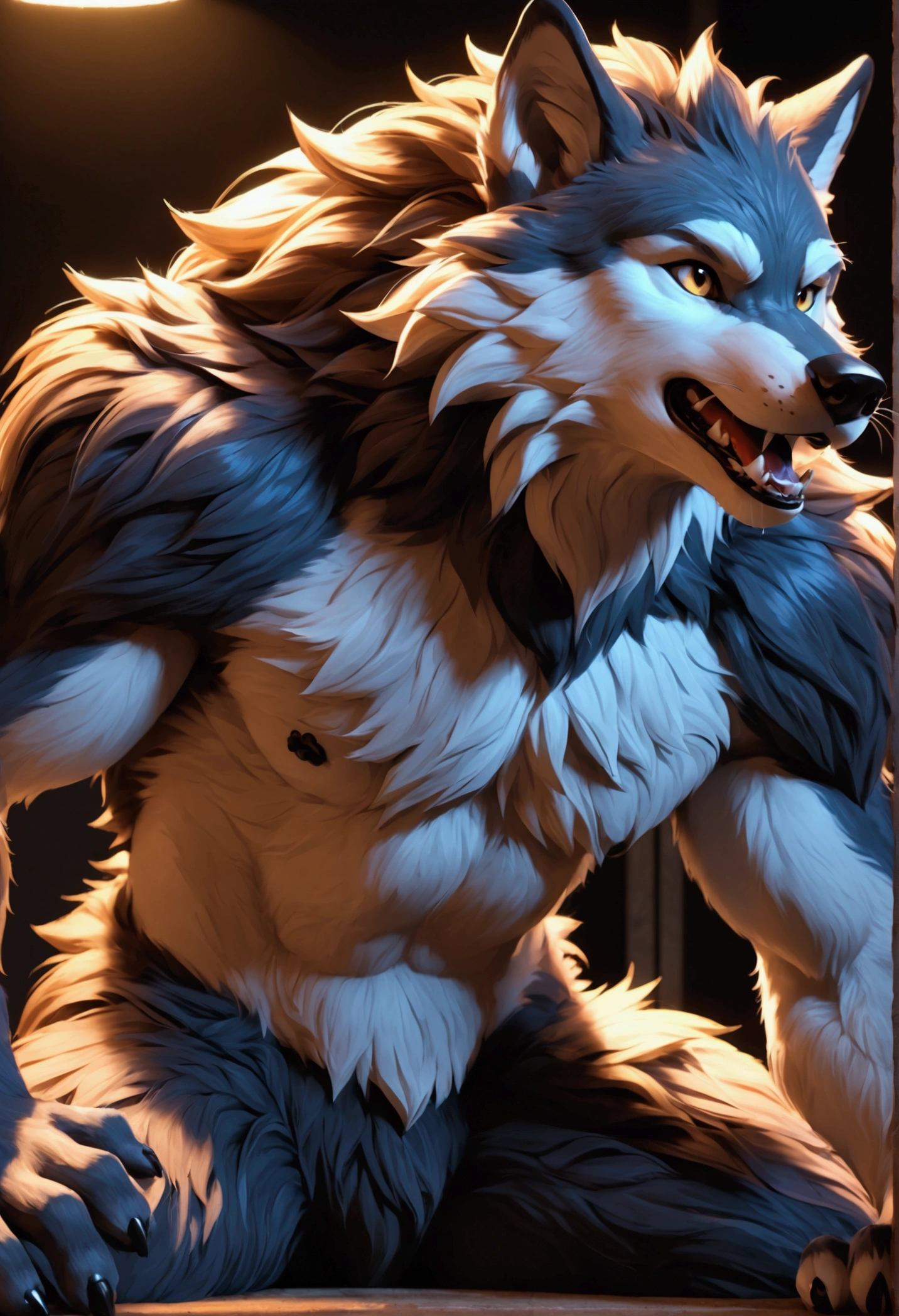 author: Personal Ami, Honovy, (taran fiddler:1.4), Pixelsketcher, xenoguardian, nikkimory, myloveless, sensory, danomil,(light:1.4), detailed background, 8k high dynamic range, Best quality at best,(Ultimate skin details:1.2), real life, depth of field,nude, couple, duo, two characters, straight, (anthro), (male anthro wolf:1.2), sexy guy man, genitals, cock, penis, balls, with bushy pubic hair and armpit hair, clear details, powerful, pleasure, detailed nipples, detailed genitals, genitals close up, chubby, dad bod, pov