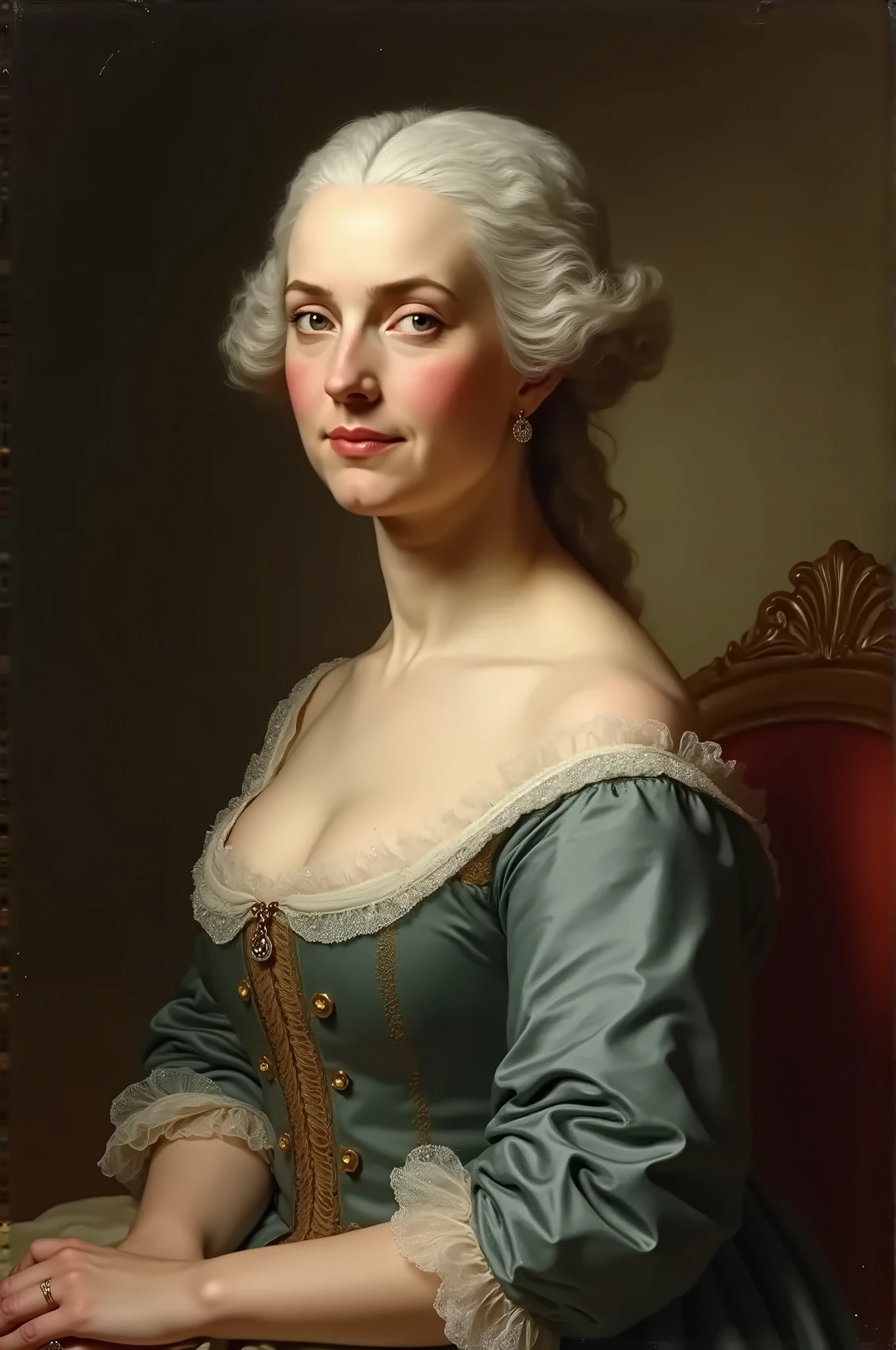 Martha Washington** : Un portrait de Martha Washington, with a reference to his role in the life of George Washington.