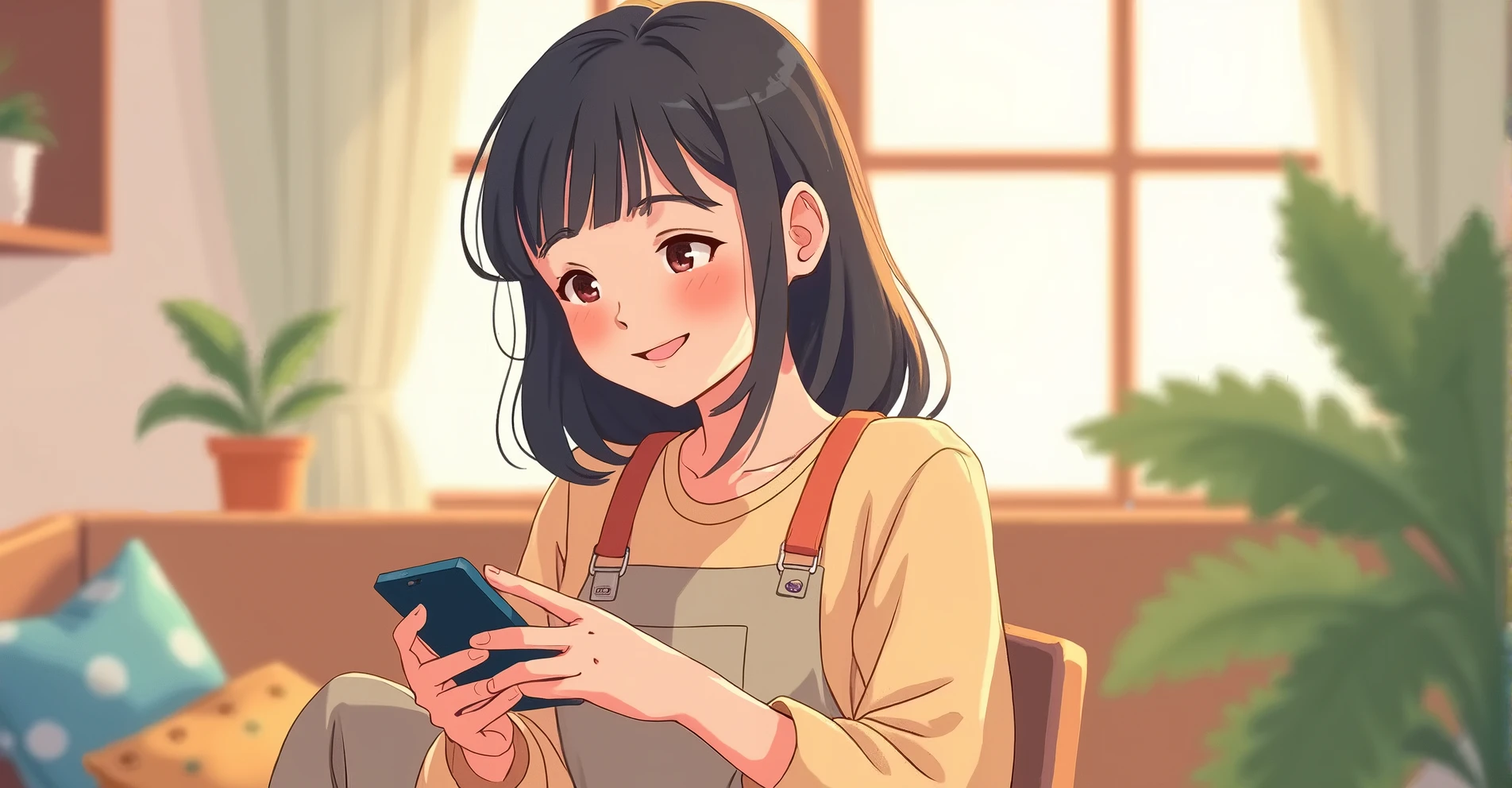 (masterpiece、最high quality、最high quality、Official Art、Beautiful and beautiful:1.2)、(One girl:1.3)Hatsune Miku、Twin tails,Beautiful breasts, Katsushika Hokusai,((masterpiece, 最high quality, high quality, 8k, High resolution, Very detailed)), Official Art, Perfect Anatomy, Vivid saturation, One girl, とてもcute, cute, Black Hair, ponytail, Sitting in a chair, Study on a tablet, smile, Open your mouth, cuteパジャマを着て, Putting on socks, In the study room, Daytime, Warm sunshine, smartphone, laptop, Wall Clock, Coffee Mugs, stuffed toy, hand mirror, Pouch, Book, magazine, pen holder, View your viewers