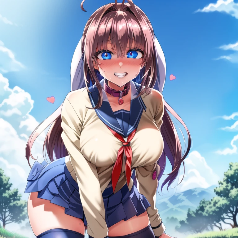 masterpiece, best quality, highres, aamazaki, (antenna hair:1.2),, blue bowtie, pink jacket, blazer, long sleeves, blue skirt, pleated skirt, outdoors, cowboy shot, sitting, smile, waving,open mouth, crossed legs,big tits,huge tits,show tits,perfect tits,( Shirt lift:1.5), open shirt, embarrassed, smiling

(1boy, hetero, , sex, underwear, panties), ((vaginal, open mouth, blush)),   male, ((clothing aside, looking at viewer, , clothed sex)), bed, cowgirl position, (( juice)),((milk coming out tits)),((girl on top,thighs, pov)),.