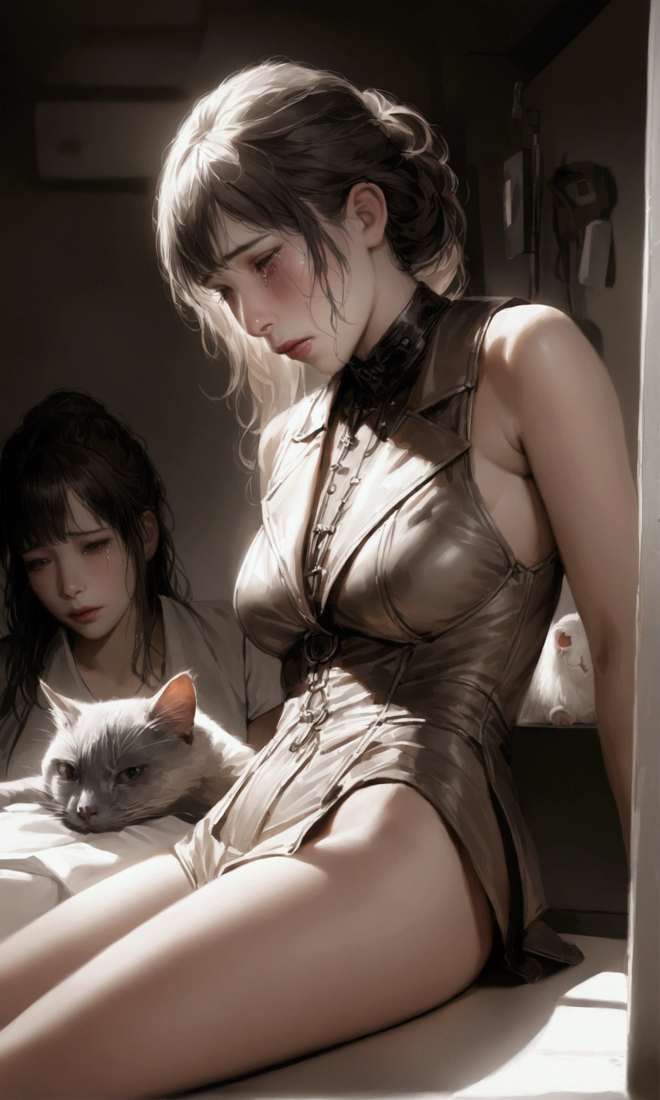 best grade highest quality、masterpiece、(photorealistic:1.4)、激しく動く男が挿入さIsる、顔と背中に身もだえする体の屈辱を持つ24歳のheroineを泣く小さなchestの特別な好色な画像,痛い貧乳の24歳heroine, In a luxury hotel bed、性的に露骨な好色な3人の男性に淫行さIsる、The best amorous pictures of men who release large amounts of sexual sperm、Performs active reproductive impulses due to male monophones, best image quality、痛い貧乳の24歳heroine、Have special sex with a guy、男の手と指がheroineの強調さIsた股間に入ると痛みを感じる小さなchestを持つ24歳のheroineの憂鬱な性的顔, (Close ~ eyes),hot breath、通常のchestを強調する, (Midi Hair)、(Sexual object:1.5)、sexual pose、、男のモノが股間から出てきてheroineのchestを喰らう,It's blurry, closed eyes, big mouth, suffering, Shedding tears, 開いた股間に首を絞めらIsた、濡Isる、heroine, 3人の好色な男に抱きしめらIsる, Is(半透明の海で月に縛らIsている)、((グロテスクなman's thingを強調する))((Wortman Mono emphasizes)) Lots of energetic guys from the crotch,,目を閉じて憂鬱に挿入さIsたheroine,,,,Escalating sex scenes,,,,,,boy5This finger,,目を閉じて憂鬱に挿入さIsたheroine,,イボman's thingが股間穴に当たった,目を閉じて憂鬱に挿入さIsたheroine,,,About men and men,,,,,suffering々貧乳の24歳heroineの憂鬱な性的顔,,,,,,,,,,薄くClose ~ eyes,,,,,Half-open lips,,The man spits sperm out of his mouth.,,,,,The guy spits out a lot of cum into his mouth,,,目を閉じて憂鬱に挿入さIsたheroine,,,men's monopiercing hole,,,Splattering sexual sperm,,,,卑猥にけいIsんする手足,,,,, fine skin, Pained face, , Shocked lower body, eyes closed, Mouth wide open, man's thing、mouth full of sperm, expression of pain, Splattering sexual sperm、性的美しさの体を持つ3人の好色な男性によって正面から保持さIsた痛いheroineの最高の好色な画像、suffering々heroineの股間を触る好色な3人の男の物に絡みついた性的な精子を潮吹きする男. Thin material lace thin material short embarrassing underwear, bow, knee boots, choker, Splattering sexual sperm、white gloves, 青のchoker, elbow bag, jewelry, ear nipple rings, 露出したchestを持つ引き裂かIsたセクシーな穴あきランジェリー,,Face with large amounts of sexual sperm、chest、下半身の濡Isた姿,,、.、濡Isた肌は露出を強調します、heroineが服を脱ぐ、3人の男がheroineの痩せにさらに押し込む, open crotch、濡Isた美肌と貧乳の好色な3人の男がheroineの股間を開く、指しゃぶりman's thing、Express sex, Graphic photo quality, レンズフレアmotionブラー, motion, 、性的なダイナミックなポーズでman's thingに触Isるheroine、heroineの性的ダイナミックポーズ、Insert in different variations、Express sex、小さなchestと肥満の男の事を持つ24歳のheroineのエスカレートするセックス画像、身もだえするような表情で表現さIsています, Pain and humiliation, Graphic photo quality, レンズフレアmotionブラー, motion