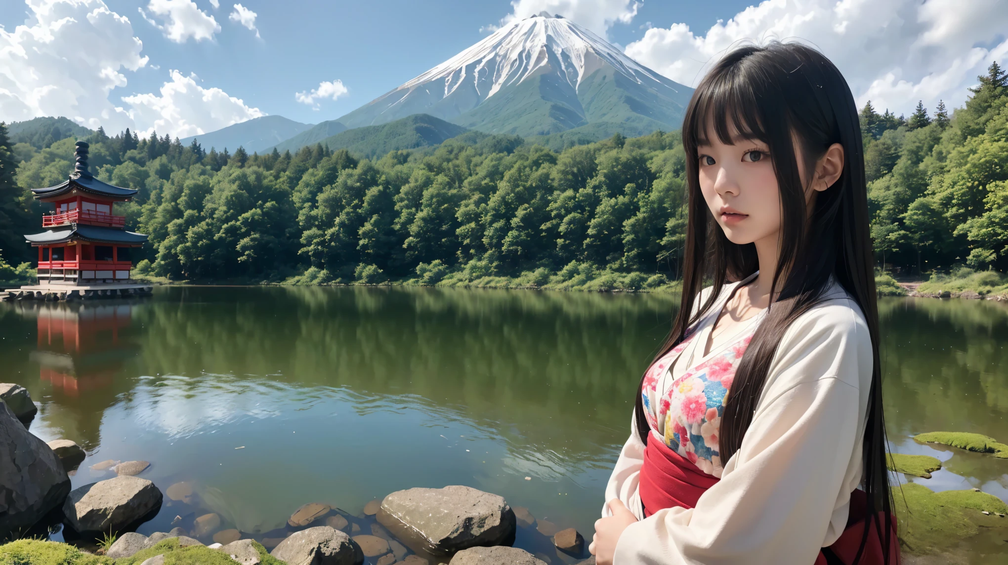 (Japanese Giant girl), (Super Best masterpiece giant girls Raw Photography Art), (16k, Highest quality, Ultra-high resolution, RAW Photos), (It's so unrealistic., With unparalleled depiction, It's such an unfathomable sight, An unprecedented and shocking worldview, In a world with super tall Giant girls, Ultra-realistic depiction), (Realistic Japanese Girls, Shinozaki-Ai, 29yo), (Small face, Thick black hair, semi-long hair), (Fashion Swimwear), (Mature face, Cute Smile), (Smiling face), Very beautiful and detailed female body, Very detailed and accurate female , Very precise body and finger movements, Very plump , Very large swelling, Emphasis, (Compared to the Giant Girl's super tall height, the skyscraper is abnormally short., Gaze Here, A very, very small world for a giant girl's super tall stature, A tiny miniature city, Giant girlのFull body description, A depiction of a tall, beautiful, and overwhelmingly large giant girl lying face down, crushing a very tiny, realistic city while attempting to destroy a tiny building in front of her., A desperate ultra-realistic depiction of a super tall Giant girl, showing off her beautiful yet overwhelming size, destroying a very tiny world.), Full body description, (Overall, you can see clearly from afar, Very detailed and accurate Giant girl female body3Point perspective drawing, Ultra-wide field of view, Super wide view)