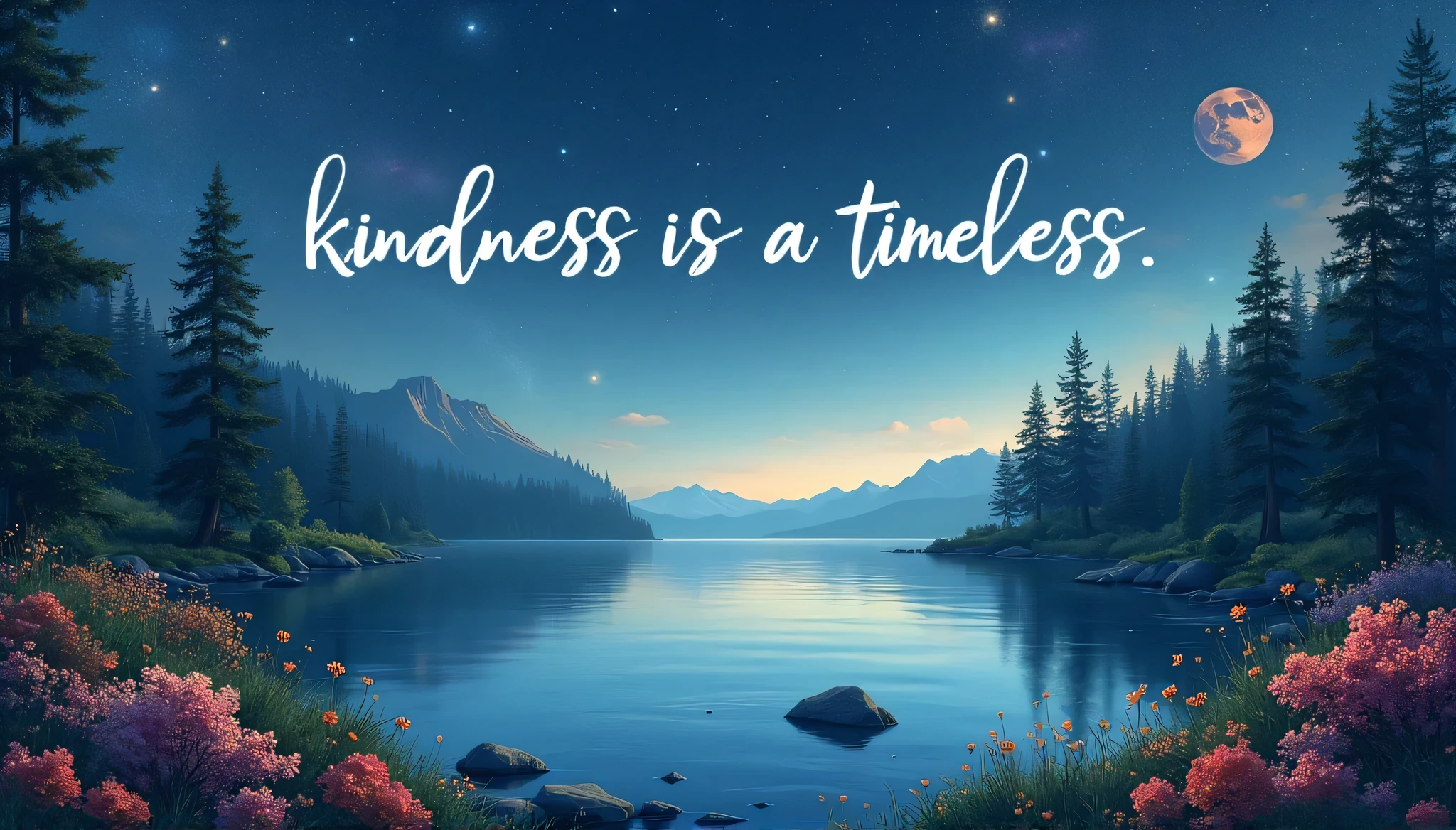 Kindness is timeless