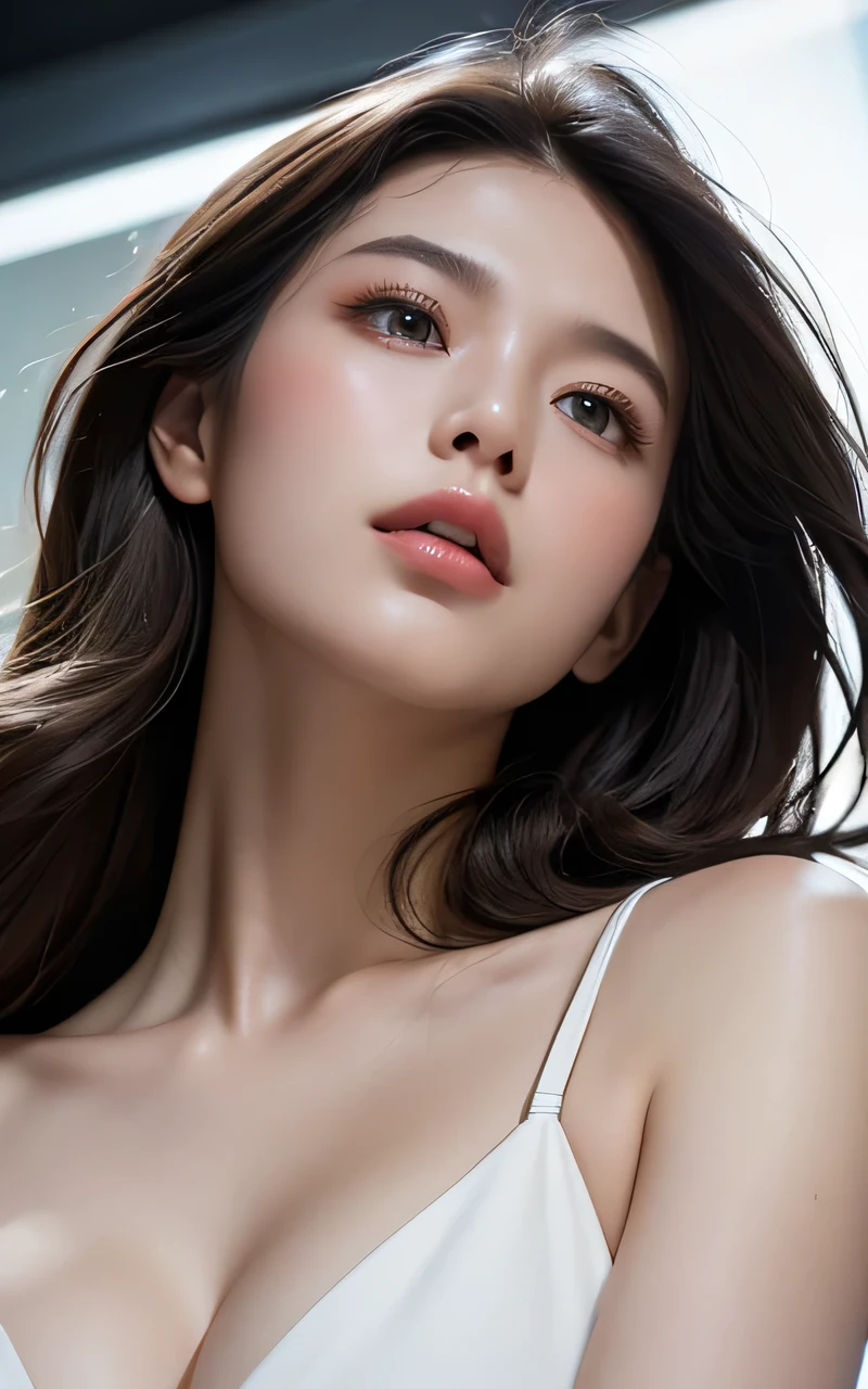 Jessica Alto face closeup, 4k photo