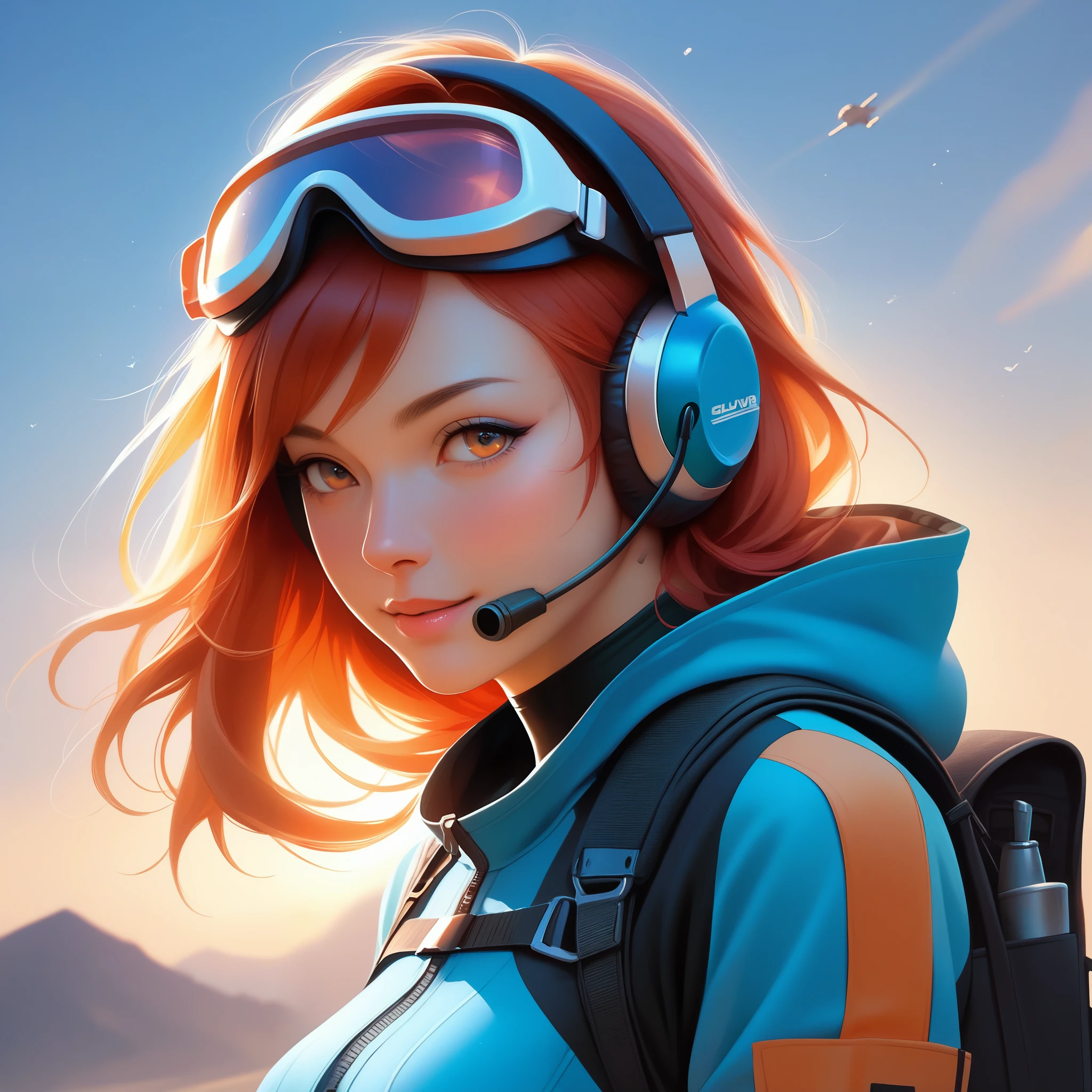 Cartoon illustration of a woman with red glasses and a bunch of other people, valve promotional splash art, Artgerm Julie Bell Beeple, epic digital art illustration, rossdraws global illumination, Nenhum estilo de Cyril Rolando, arte chave do jogo, arte do jogo de capa, vibrant fan art, arte chave, Lois van Baarle e Rossdraw, Estilo de Arte Fortnite
