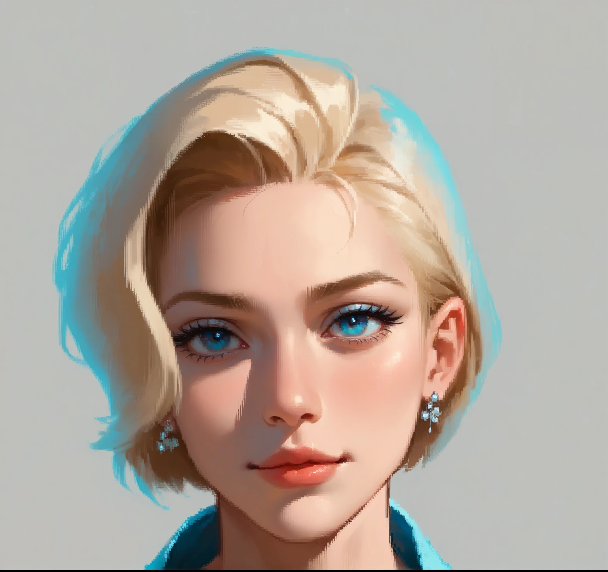 A platinum blonde with a perfect figure . , a girl in a bathrobe , Looking at the viewer. sexy, at the hotel, better quality, highest quality, 4K, 8k, big breasts, blonde with short hair, full length, at the hotel door . Looking at the viewer стоит в дверном проеме, at night