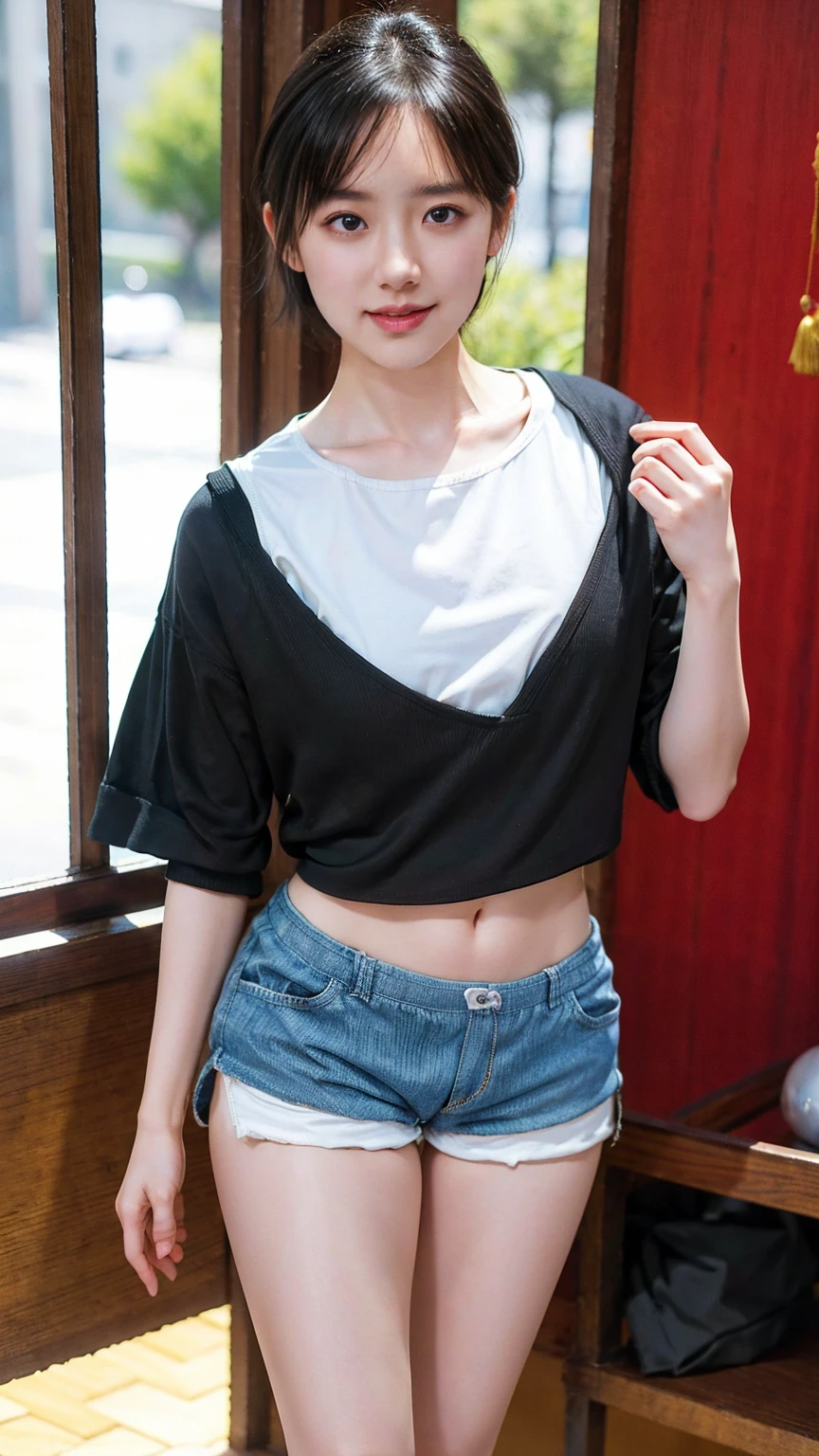 (Highest quality:1.4),(masterpiece:1.4),(Realistic:1.4),(Realistic:1.2),(超High resolution, RAW Photos:1.4),(High resolution, Super detailed:1.2),(8K:1.2),Photographed in natural light,Travel abroad,Two women taking a commemorative photo,
