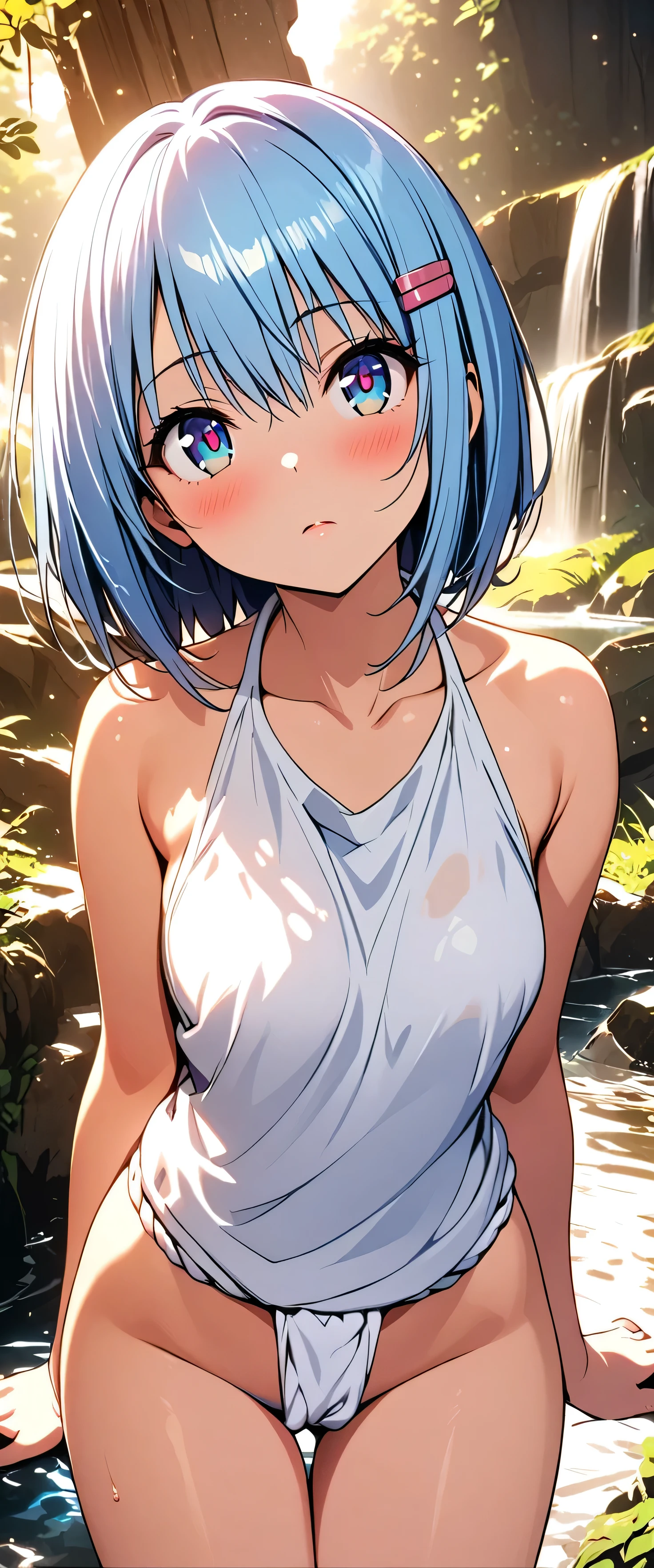 NSFW,(((1girl,1boy,sex,vaginal ))),1boy in,open mouth,Mjurran,glassfield,woods,day,sunshine,masterpiece,1girl,mjurran, green hair, blue eyes, short hair, bangs,cowboy shot,high quality,ultra high resolution,(Illustration:0.8),extra detailed face, Perfect Lighting, extremely details CG, (Perfect hands, Perfect Anatomy),high resolution,perfect anatomy,cinematic lighting,anime keyvisual,super detailed skin,super detailed eyes,white skin ,highest quality,expensiveres,thighs,dynamic angle,caustics ,l,lighting from front face,clothed,


