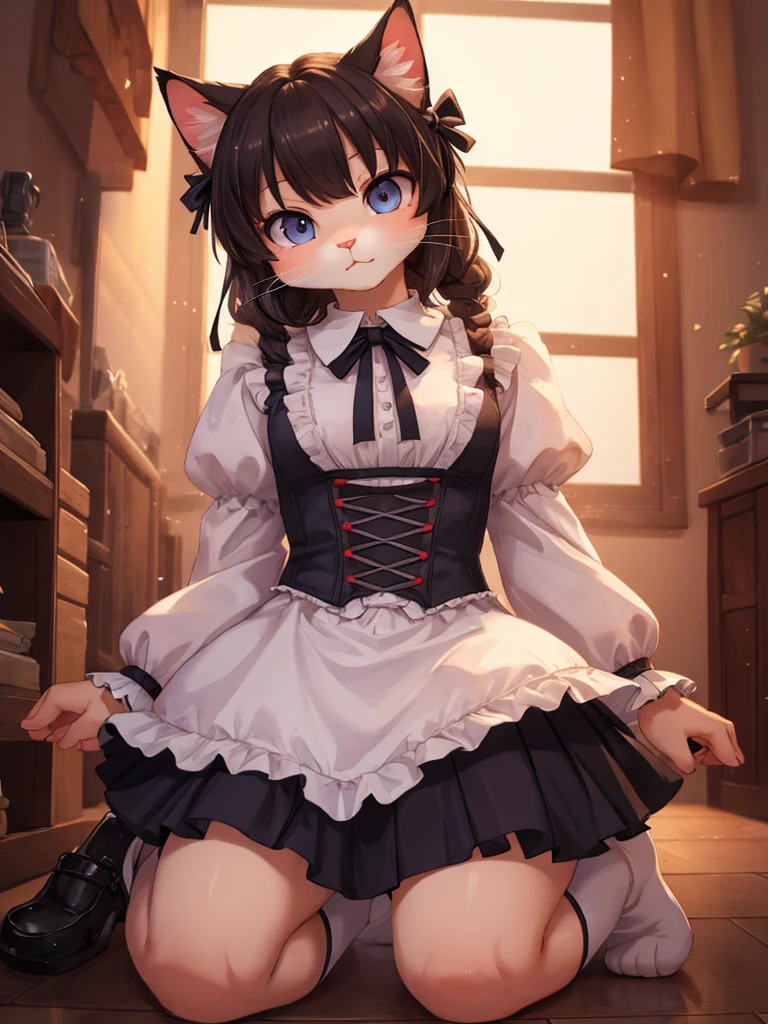 <lora:Show By Rock:0.8>, Cyan, smirk, (gorgeous, beautiful, enchanting:1.3)
