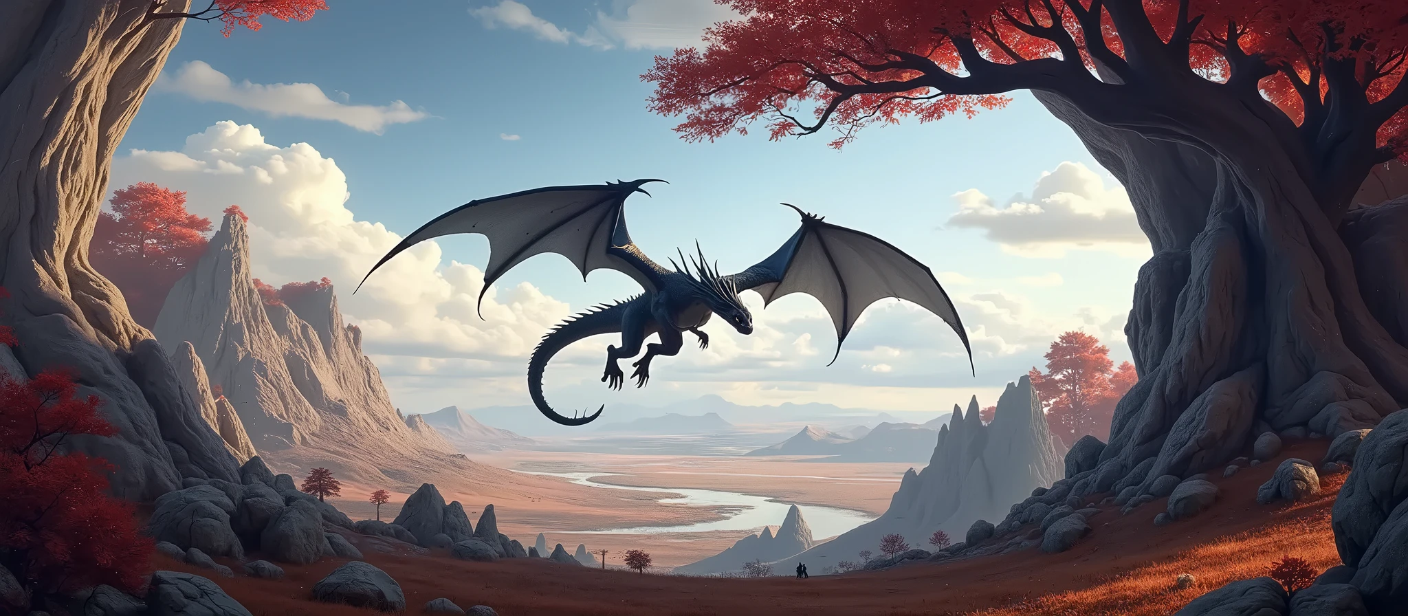 Minecraft Enderdragon in the Lord of the Rings universe