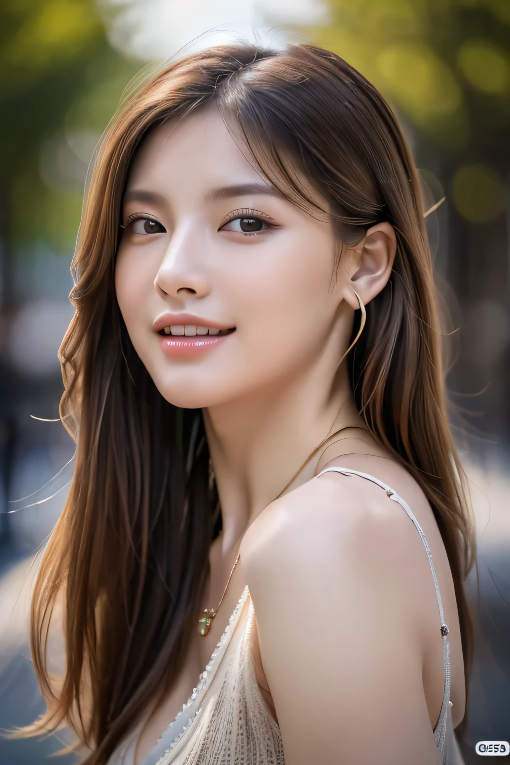 ((highest quality)), ((masterpiece)), (detailed), Perfect Face、Perfect body、Light brown hair、Beautiful Skin、Cleavage、girlfriend on date、Russian Beauty、(masterpiece:1.3), (8k, Photorealistic, Raw photo, Best image quality: 1.4), (Random Hairstyles:1.2)、Cleavage:1.2、Super detailed face、Attention to detail、double eyelid、Put your chest together、Sharp focus:1.2、Beautiful woman:1.4、Light brown hair、highest quality、masterpiece、超A high resolution、(Photorealistic:1.4)、Very detailed and professionally lit smiles、Loose, lightweight knitwear、Shoulders out、thin、Serious expression、Deadly position ,amazing, dynamic production ,(RAW Photos, Best Quality), (Realistic, photo-Realistic:1.4), masterpiece, (Very delicate and beautiful), Very detailed, 2k wallpaper, wonderful, In detail, Very detailed CG unity 8k wallpaper, Super detailed, High resolution, Soft light, Beautiful detailed girl, Very detailed eyes and face, Beautifully detailed nose, Beautiful detailed eyes,Perfect Anatomy,Slender body,smile  、((Erotic,errings))  ,((necklace jewelry)), ((erotic cheoker)) 