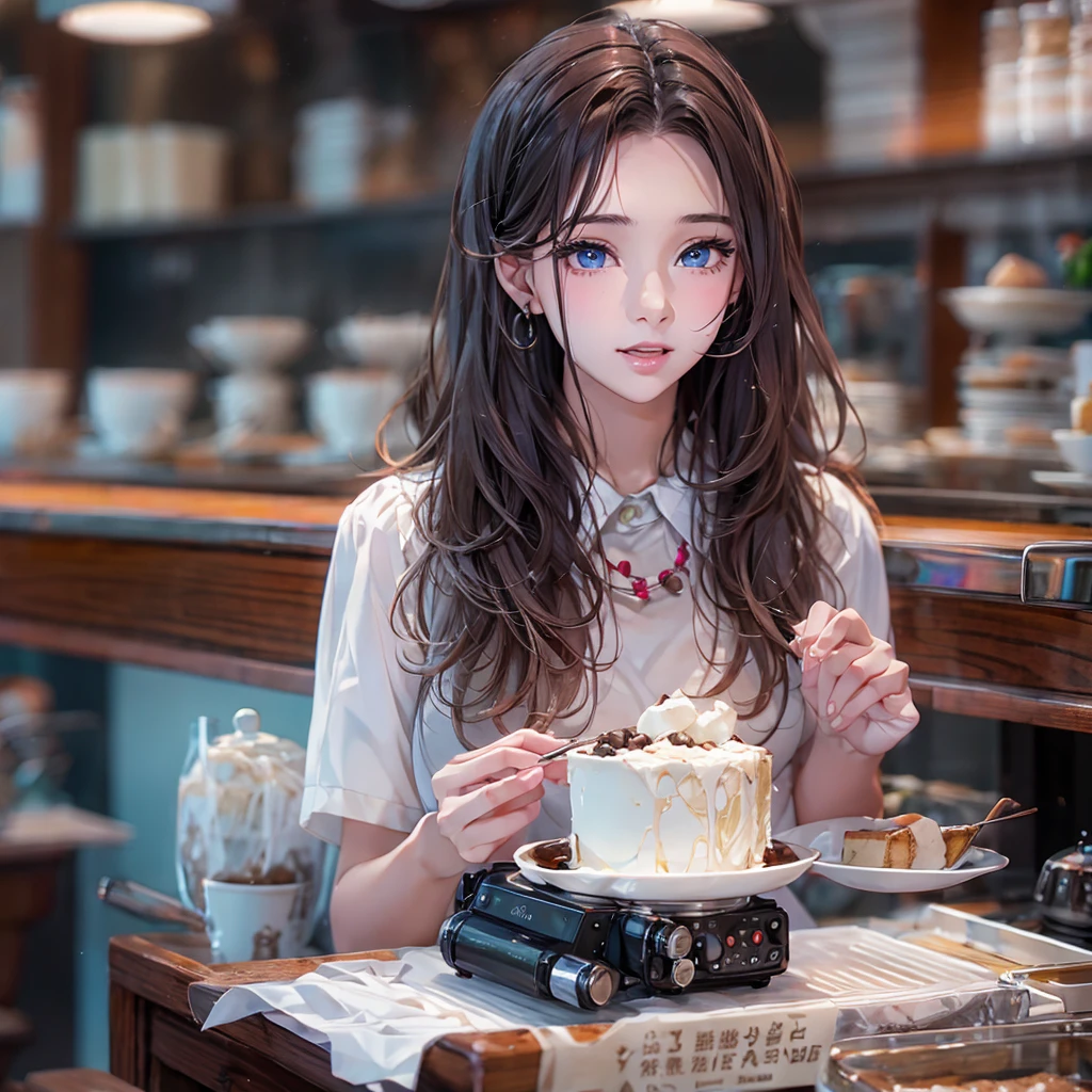 Paint a poetic scene where a girl, her head adorned with an owl's features, discovers the magic within a Pharmacie. Jars of secrets surround her, and the evening light, filtered through tinted glass, gently kisses the surroundings. Craft an ((emotional)) and evocative artwork that speaks to the mysteries of the night.
