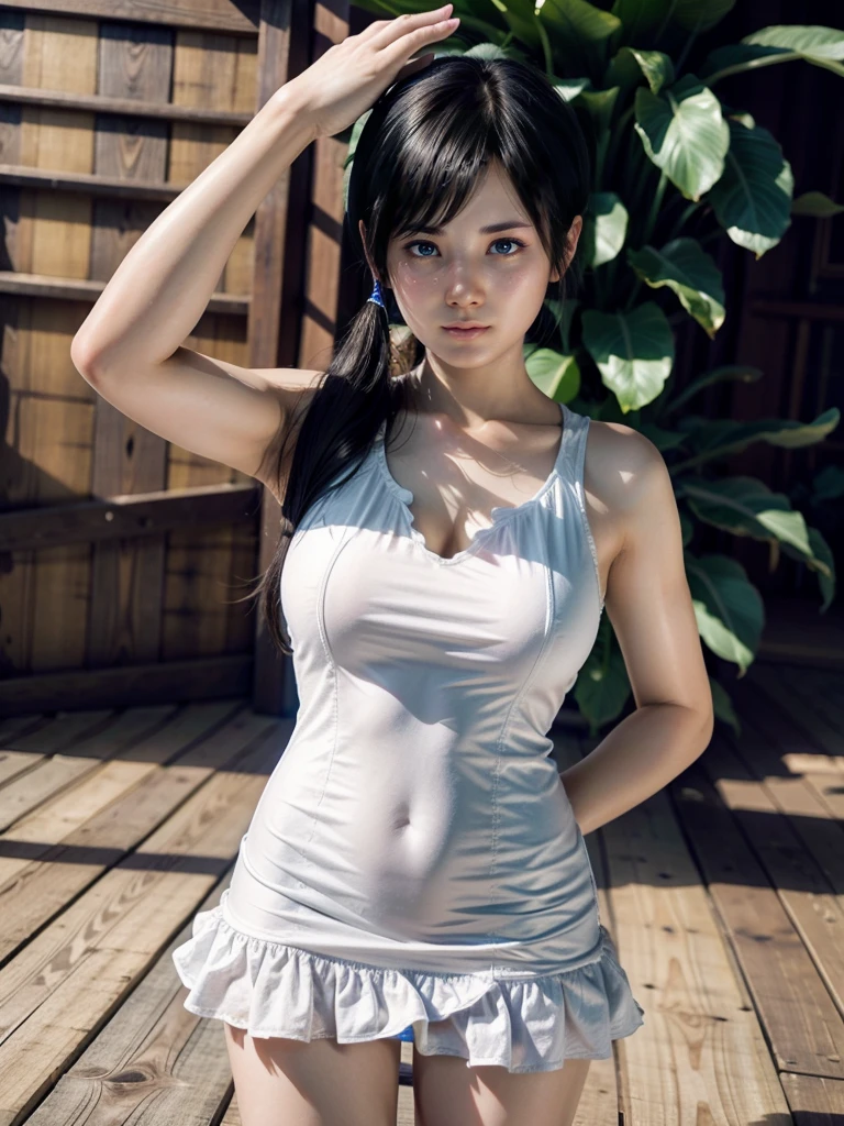 araffe asian woman in lingerie posing for a picture, Young skinny gravure idol, Young Pretty Gravure Idol, Young Sensual Gravure Idol, Realistic Young Gravure Idol, Young Gravure Idol, sakimichan hdri, Smooth white tight clothes suit, sophisticated gravure idol, 奈良美智, sakimichan