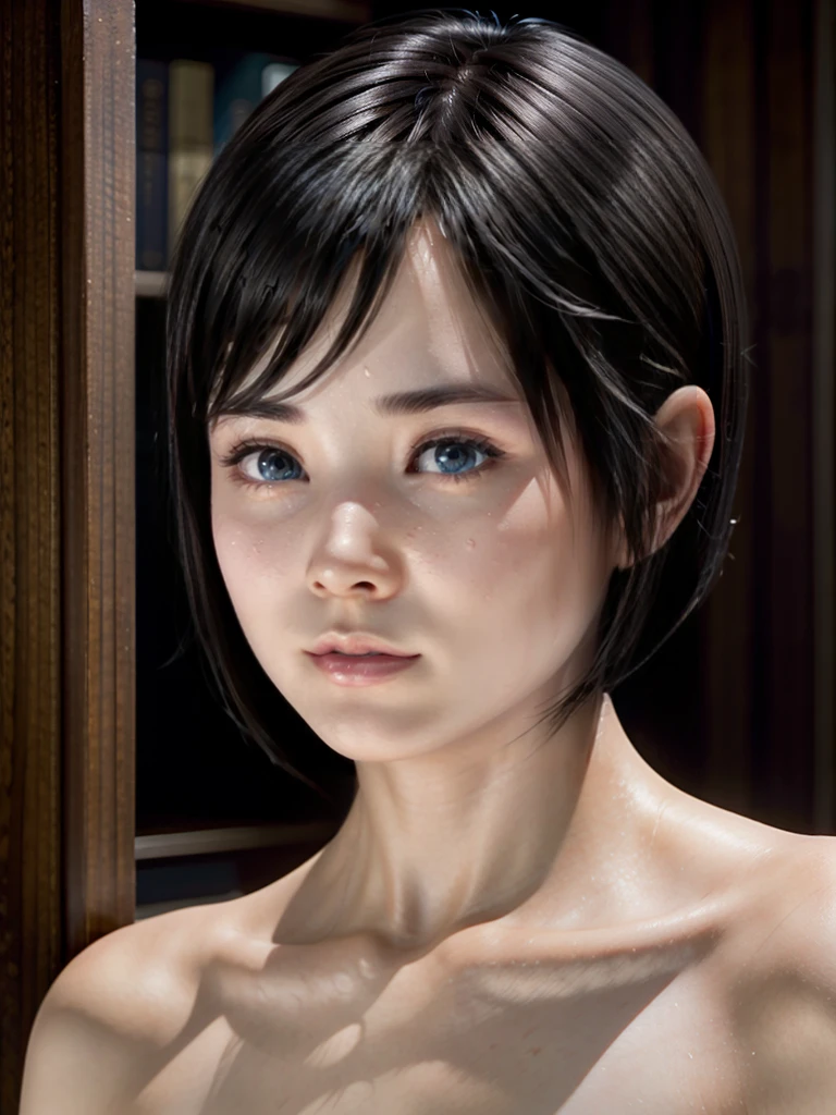 Kokoro, 1 girl,  high resolution , masterpiece,  high resolution , bob haircut, 