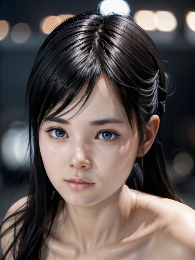 Kokoro, 1 girl,  high resolution , masterpiece,  high resolution ,  fringe between the eyes, spiky hair, 