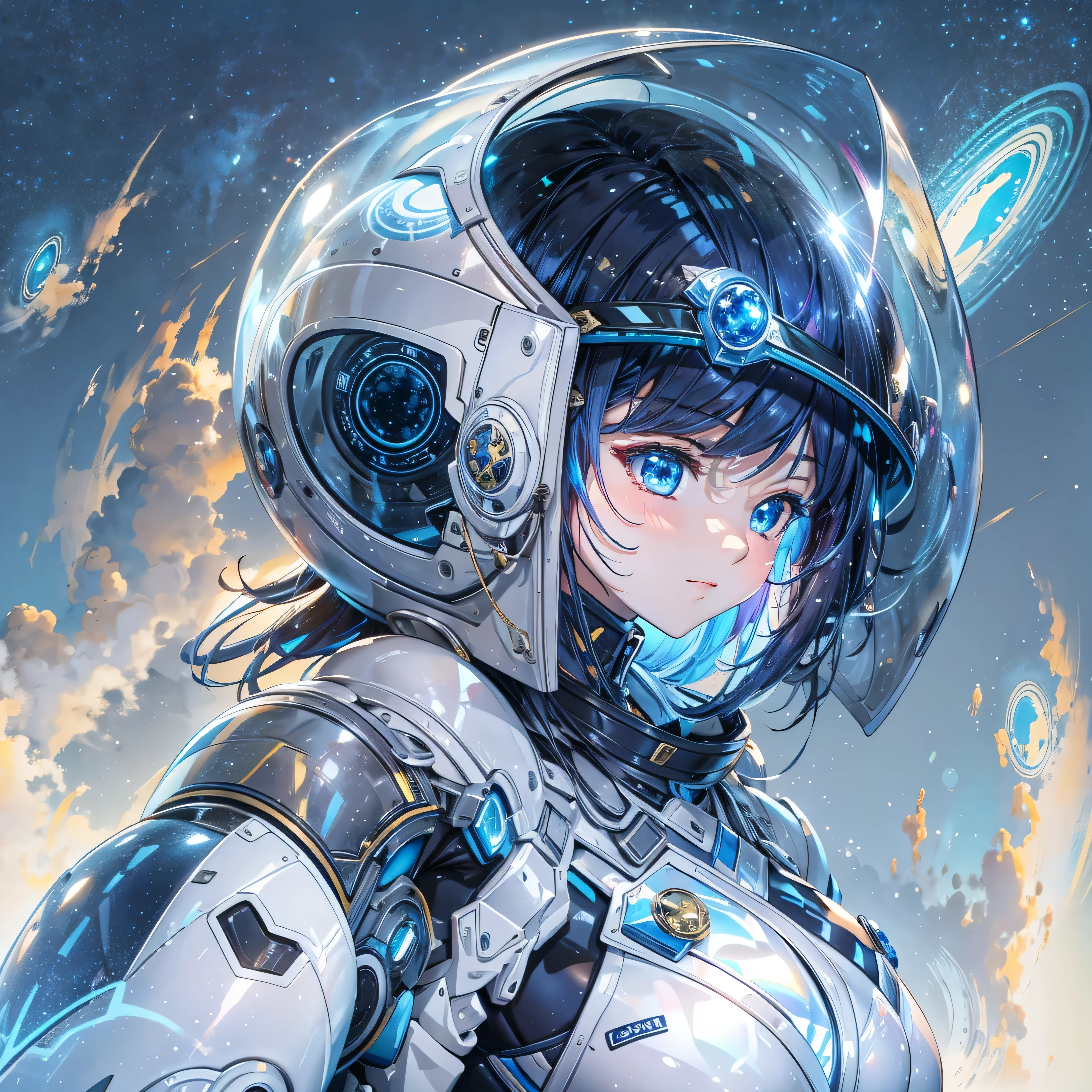 1_A woman with glasses ((Sports _ overalls)) , tightsuit, pajamas, space suit. Mandatory sports style, There are three stripes on the sides, Emblem of the sports space team on the chest. space, Astronaut, sport, Prov.Big tits
2_He wears a complicated hood,It has octopus tentacles on it。, (octopus wearing a spacesuit), Wear futuristic space costumes, venus squid astronaut, cyborg octopus, Sci-fi costumes, Biopunk costumes, ((Futuristic sports tech clothing, Future jacket)), Wear space overalls while exercising, Work actively, contest, Olympic champion, Intellectual, Futuristic biopunk wardrobe, Sci-fi suit, clothes from the future, technical suit, Octopus Supernova.
3_High image quality, 4K | Ultra HD | Full-HD, Cinematic rendering, 3D visualization - masterpiece, Top computer graphic arts. high texture detail, Fabric, material, nylon, Nanofibers, Warm clothing, Texture, High quality, (shades of grey, With a bluish tinge, White, The insertion). filmgrain, Dust, and particles in the air.
4_ background environment; Spaceship cabin, Sports equipment, Cyberpunk, Masculinity. Studio light, lateral, Contrast cold shadows, and a warm golden glow. Behind the figure is a large porthole,Unlimited space can be seen, Distant galaxies, Stars shine, Hot star - burning ball, alien worlds, and alien civilizations.