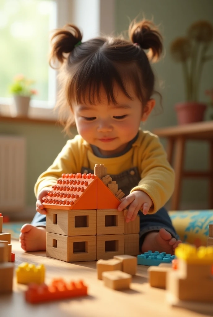 make a house with bottle