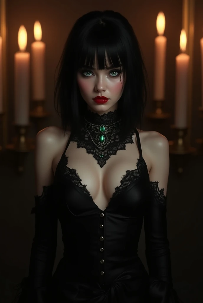fantasy art deco (art deco: 1.5) A (black and white: 1.5) glamours (vampire: 1.5) model shot, RAW, award winning, of an exquisite beautiful 1solo female vampire, ultra feminine, full body, busty woman, most beautiful face ultra detailed face, ((ךםמע twin tails: 1.3)), pale skin, glowing (red: 1.3) eyes, wearing (blue: 1.5) silk corset, stockings, wearing intricate high heels, lying in bed, light make up, ancient library background, (black and white filter: 1.4), (anatomically correct: 1.4), 1960s photoshoot style, picture taken from dynamic range, vibrant, Ultra-high resolution, High Contrast, (masterpiece:1.5), highest quality, Best aesthetics), best details, best quality, highres, ultra wide angle, 16k, [ultra detailed], masterpiece, best quality, (extremely detailed), Intense Gaze, dark novel, mega twintails