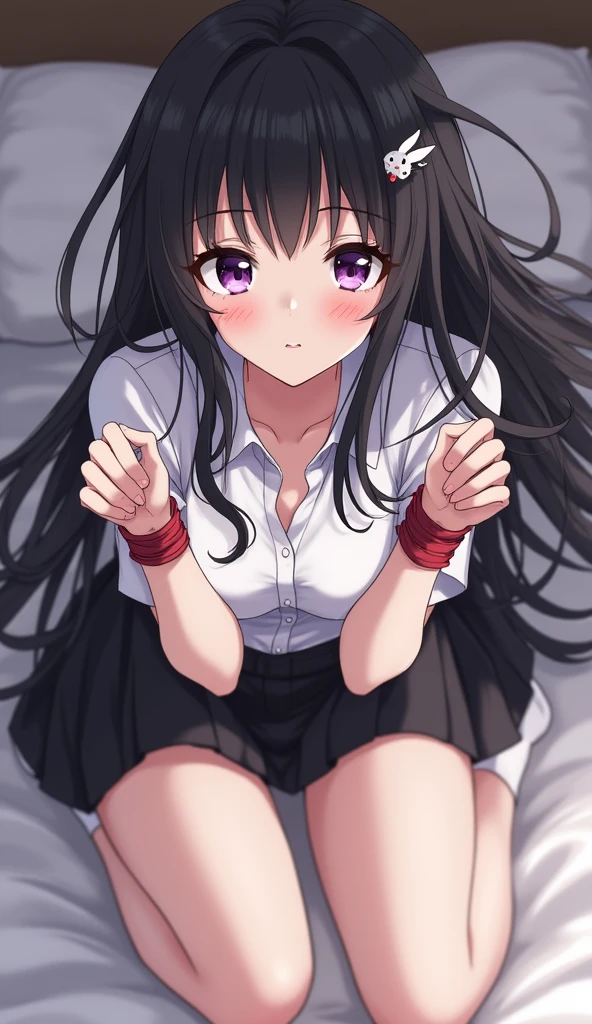 1 boy in,Dressed,(((Girl 1 person,1 boy,Sex from , imminent vaginal ))),Browsing Caution,Sex, highest quality, High resolution, Sex, {highest quality}, {so beautiful}, {Super detailed}, {Best illustrations},Browsing Caution, girl, shirt, Bottomless asian women }}}, Masturbation, orgasm, Private room, On the bed, Wet sheets, vapor, Sweat,whole body,thin, girl,Small breasts,A lot of semen,delicate,Intense acts,Genuine,Oily skin,violent,tears,Seeding,Being raped,delicate,He is grabbing the girl,Being grabbed by the waist from behind.,virgin,Thin legs,Pleasant climax expression, Long black hair,Drunk Sex,Sticking out tongue,Drooling,Kindergarten Uniforms,Cowgirl,Navel Fashion