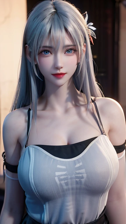 ((whole body)),best quality, masterpiece, high resolution , 1girl,blue eyes, White-haired god , silver hair ornament, necklace, jewelry ,Beautiful face , photorealistic, dark studio, rim lighting, two tone lighting,(high detailed pale skin:1.2), 8k UHD, DSLR, soft lighting, high quality, volumetric lighting, candid, Photograph, high resolution, 4k, 8k, Bokeh, white long hair, nude,