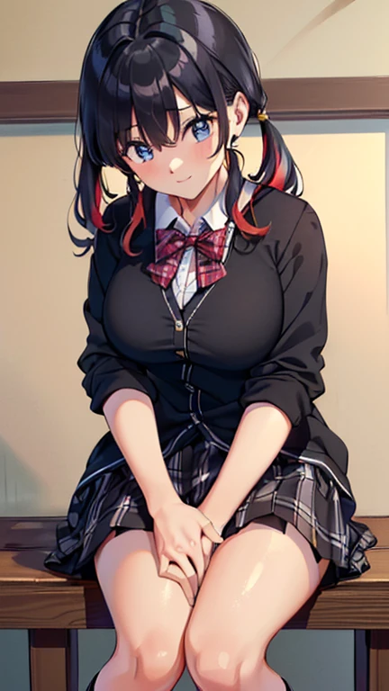 (natta:1.7), jpn, toyko, CityView, In front of the window,
Stand under the gaze,
Black_jacket,white shirt,Black_Skirt,Sailor suit,red bowtie,puffy sleeves,longer sleeves,
jewelry
Purple eyes,Purple hair,By bangs,pony tails,long whitr hair,
1个Giant Breast Girl,24 years of age,a mature female,Beautiful Finger,Beautiful long legs,beaturiful body,beautiful nose,Beautiful character design,perfect eyes,s the perfect face,
looking at viewert,Girl in the center of the image,Back back to the audience,Pout your ass,Peach buttocks,Look down from above
NSFW,offcial art,the Extremely Detailed CG Unity 8K Wallpapers,Perfect lighting,extremely colorful,Bright_Front_face_Lighting,
(tmasterpiece:1.0),(best_quality:1.0), 超A high resolution,4K,hyper-detailing,
photography of, 8K, HDR, A high resolution, hoang lap:1.2, Kodak Portra 400, filmgrain, The background is blurred out, bokeh:1.2, Lens glare, (vibrant_color:1.2)
(big breasts beautiful,Large_Breasts:1.2), (beautiful_face:1.5),(narrow_waist),