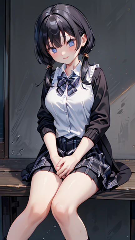 (Best quality, 8k, 32k, Masterpiece, UHD,:1.2),RAW, human, 1girl,ultra cute , ultra cute, natural lighting, transparent shining eyes, 20yo, medium breast ,femur, fair complexion , flushed face, ((school uniform)), sitting on the floor, surrounded by many many sushi, confused,