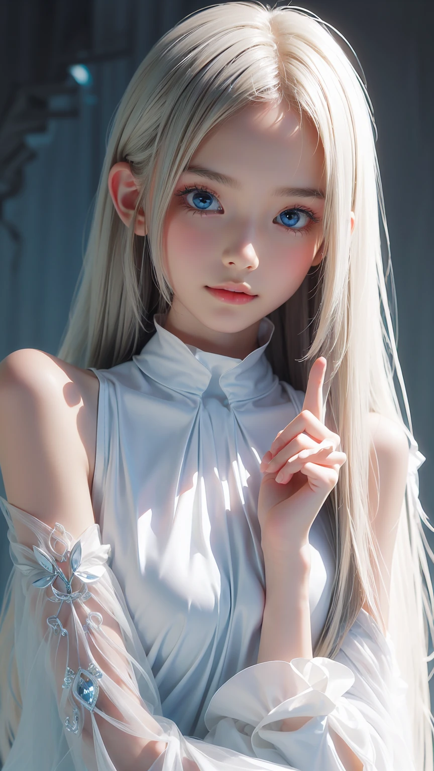 , girl in black japanese , badass anime 8k, anime art wallpaper 4k, anime art wallpaper 4k, fantasy anime artwork 2.5 d cgi, art wallpaper 8k anime, digital detailed anime art, beautiful fantasy anime, epic anime artwork, 4k anime wallpaper, detailed anime artwork, , anime style, best quality, extremely detailed, best shadows), (detailed background, dark fantasy), (beautiful detailed faces), high contrast, (best lighting, extremely delicate and beautiful), ((cinematic lighting)), colorful, super detailed, dramatic lighting, intricate details, (1 girl, solo, sharp face, . Blonde, super long hair , thin bangs, long eyelashes, dynamic angle), blood splatter, black light swirling around character, depth of field, black light particles, (broken glasagic circle, Long white hair reaching to his knees, flowing.