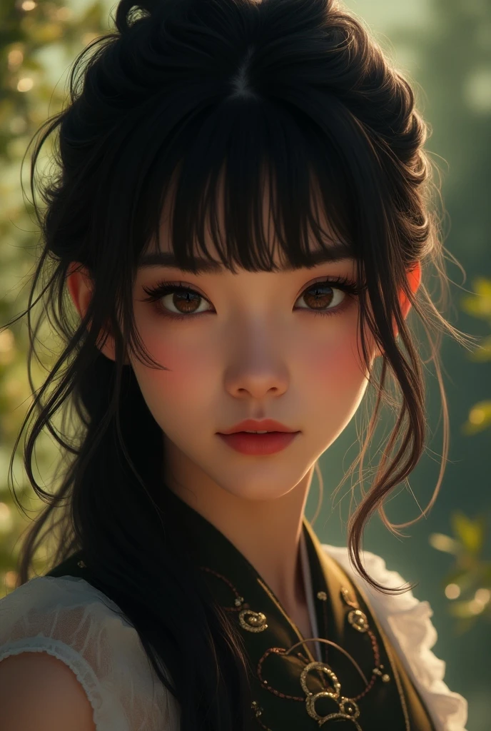 (8k,photorealestic raw photography Top Quality;1.4) 1Girl in Enticing A beautiful expression (Real looking skin) 超 High accuracy extremely realistic highly detail