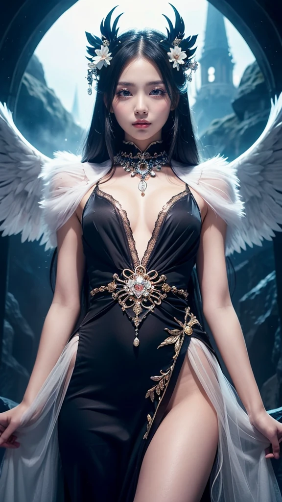 An girl with a graceful figure, beautiful anime portrait, around her, super delicate, in line with common sense.
masterpiece, high quality best quality, 2girl, Megan Fox as a sexy catholic woman. Religious. Holy crosses.Crosses. she is wearing a sluty conservative catholic girl uniform. Lingerie, nightgown, silky sotckings. She is crying and scared. The second girl is Kim Kardashian is on the catholic cross in the background. Angel wings, halo, soft feelings.
Religion tattoos. Bright wild eyes
Strong bimbo body. Heavy makeup.
Dynamic lighting. Dramatic angle.
8k, masterpiece, RAW photo, best quality, photorealistic, extremely detailed CG unity 8k wallpaper, Depth of field, Cinematic Light, Lens Flare, Ray tracing, (extremely beautiful face, beautiful lips, beautiful eyes), intricate detail face, ((ultra detailed skin)) dark, deep shadow, pretty,(very slim slender fit-muscled body:1.3), ((looking at viewer)),(big smile:1.3), (church), (religious), pretty girl, earrings, bracelets, necklace, clear eyes, pov , front shot, (pale skin), (big eyes), ((full body shot)), ((see-through color sleep gown:1.3)), (looking at viewer:1.3), (laced panty), open breast, large soft breasts, have a sheen , (See through, sleeping gown :1.3)
Michelangelo art sytle.