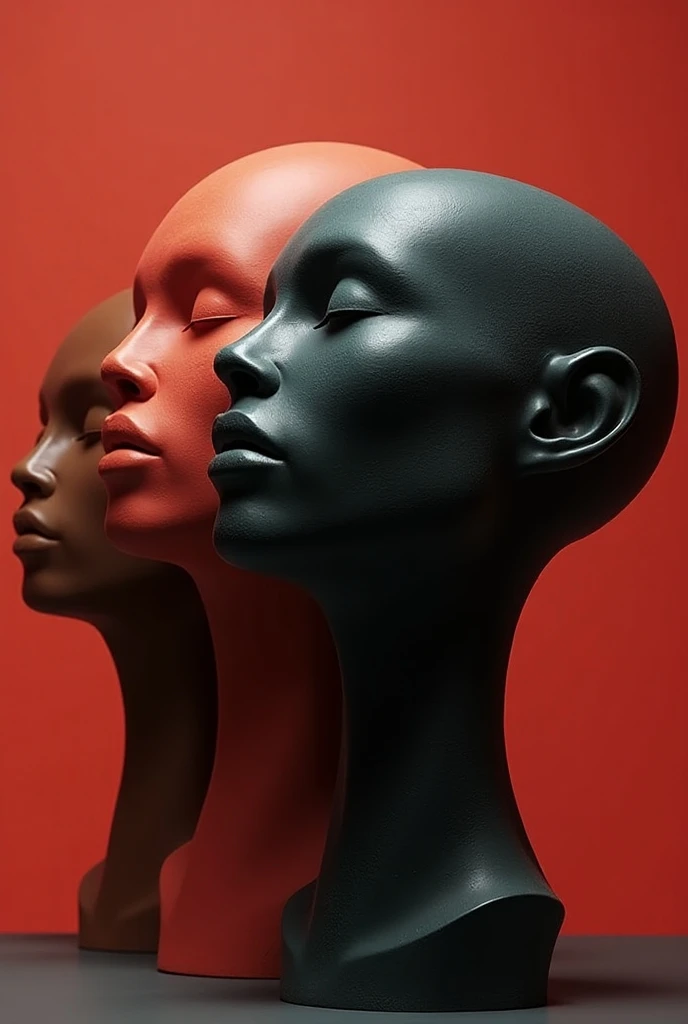 Multiplying by copying and pasting the same completely black person