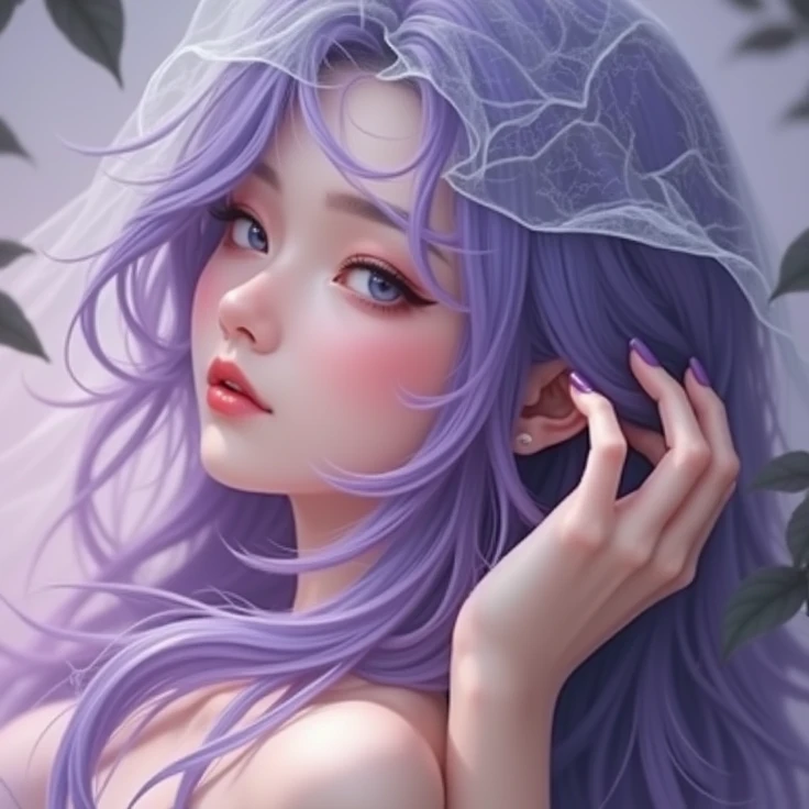 Female, 22 years old, (Fade High Top: 1.3), long hair, blue eyes, dark theme, soothing tones, muted colors, high contrast, (tiny chest:1.5), (cleavage), off-shoulder see-through silver dress, upper body, (natural skin texture, hyperrealism, soft light, sharp), (blonde)