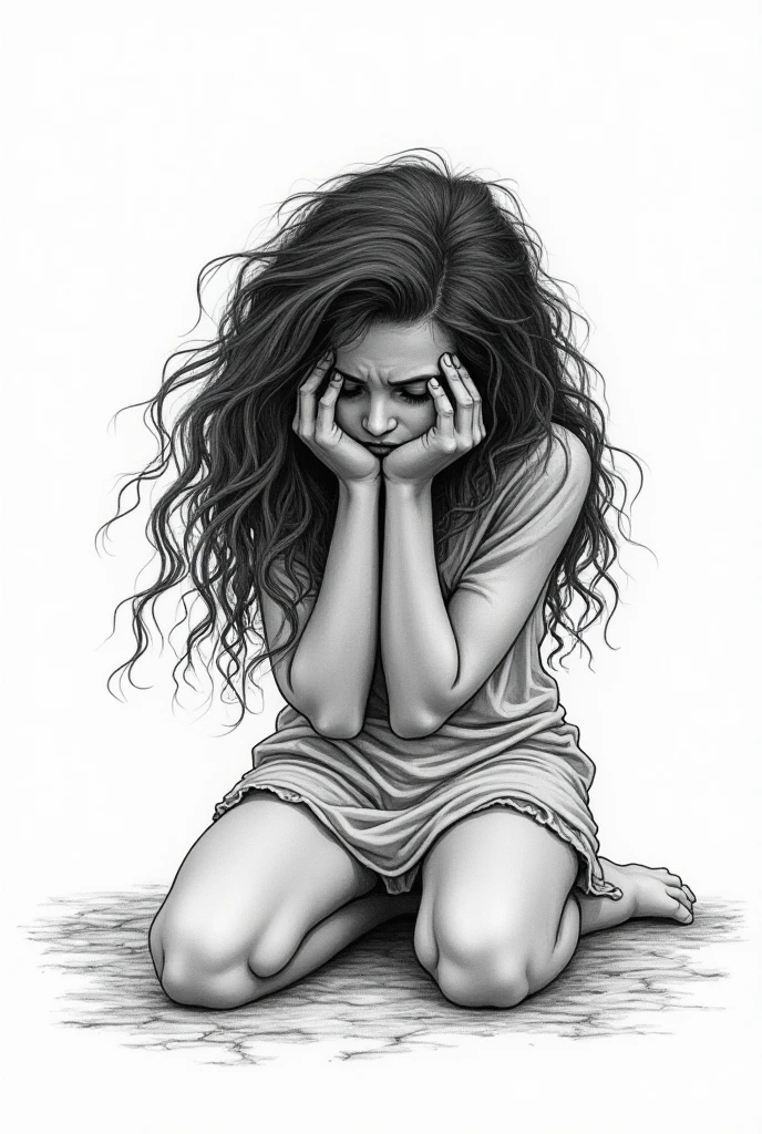The drawing will be based on the story of Ingrid, a girl with social problems .
The drawing has to represent how Ingrid feels and the burdens she carries, and there must also be an alternative ending