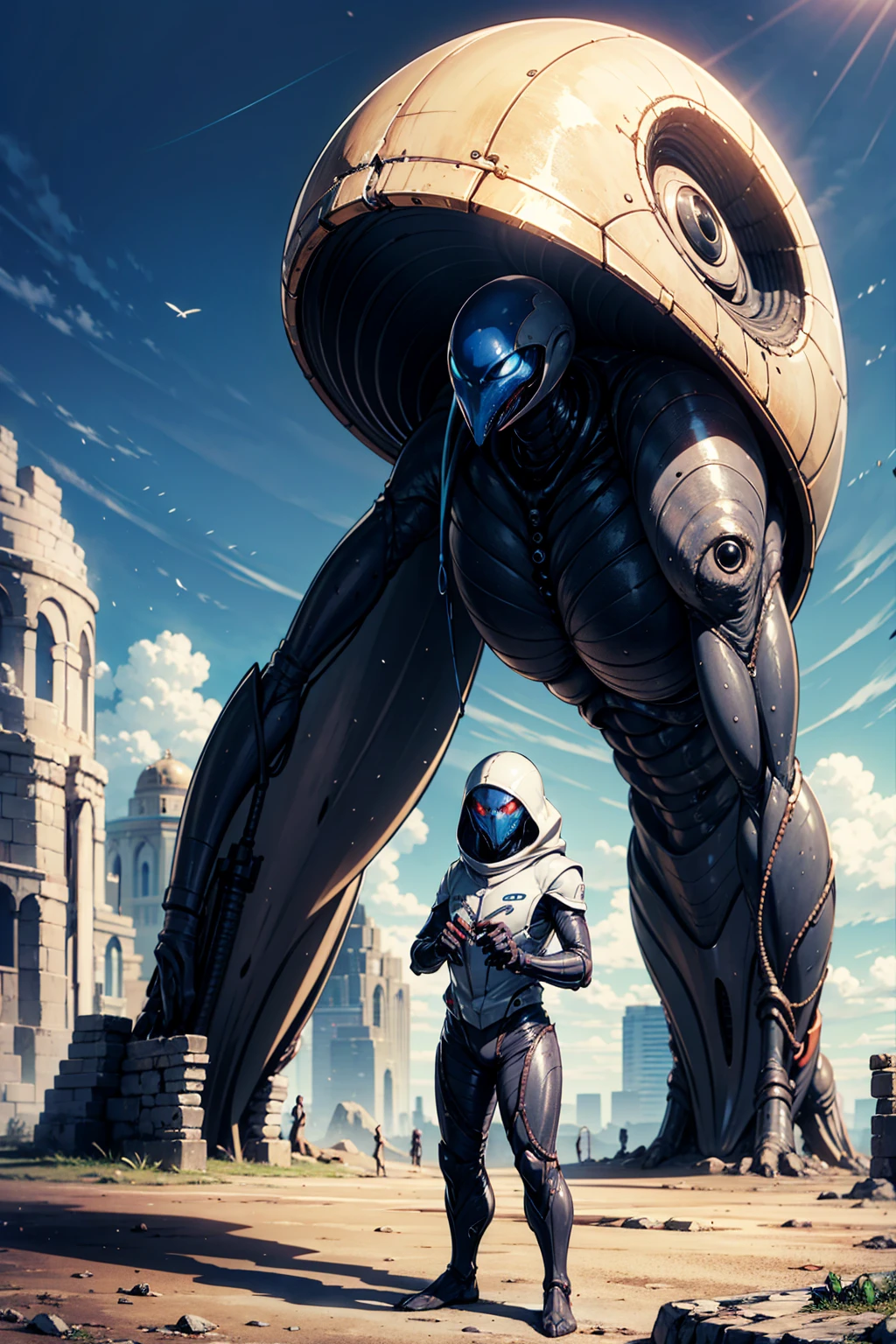the planet cyber punk A futuristic world SF Top Quality dream masterspiece ultra-highres the universe A beautiful 8k