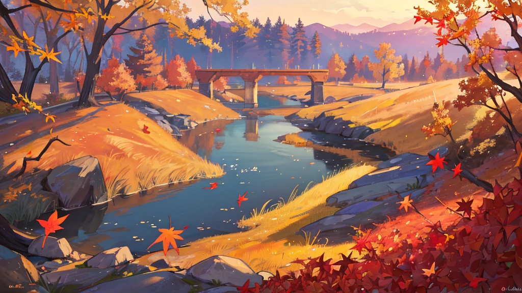 (masterpiece:1.2), Best Quality,Pixiv,  High Resolution , Super detailed, The careful depiction of only landscapes that do not include people （1.7）No humans appear,Humans not included,
Fall campground、There are tents set up right in front of you, and there is a bonfire made of stone、Fallen leaves and autumn leaves that block the view fly through the air
Mori Sora、The beautiful light of the Spirit Sunset shines in 、 leaves, natural beauty, surprise, magic, red leaves, yellow leaves, autumn leaves, forest light effects, mysterious atmosphere, shadow composition, otherworldly experience