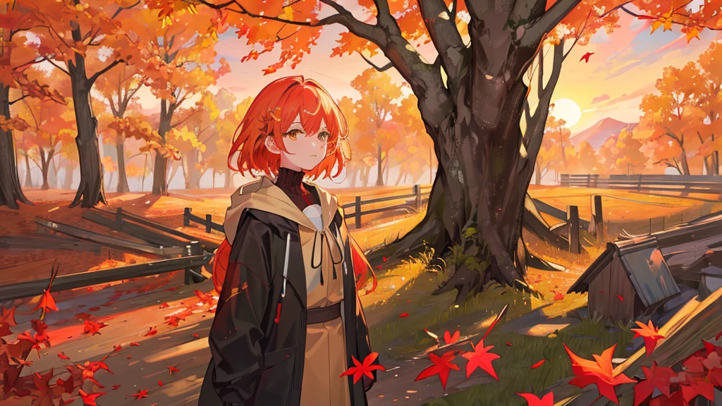 (masterpiece:1.2), Best Quality,Pixiv,  High Resolution , Super detailed, The careful depiction of only landscapes that do not include people （1.7）No humans appear,Humans not included,
Fall campground、There is a tent set up right in front of me, and there is a bonfire nearby、Fallen leaves and autumn leaves that block the view fly through the air
Mori Sora、The beautiful light of the Spirit Sunset shines in 、 leaves, natural beauty, surprise, magic, red leaves, yellow leaves, autumn leaves, forest light effects, mysterious atmosphere, shadow composition, otherworldly experience