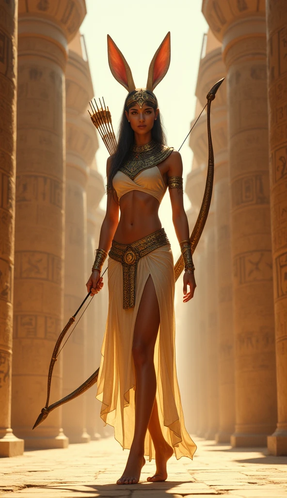 sorceress archer of ancient egypt