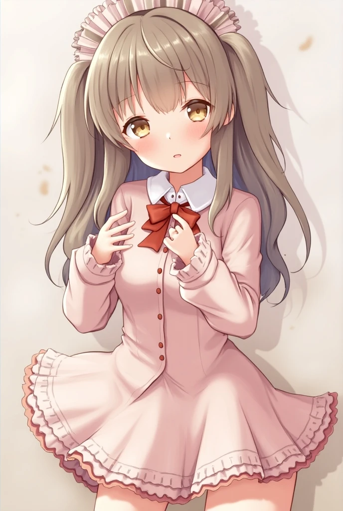 Kawaii Girl girl Shy face red blush 校服 The whole picture Love juice drips down to the thighs