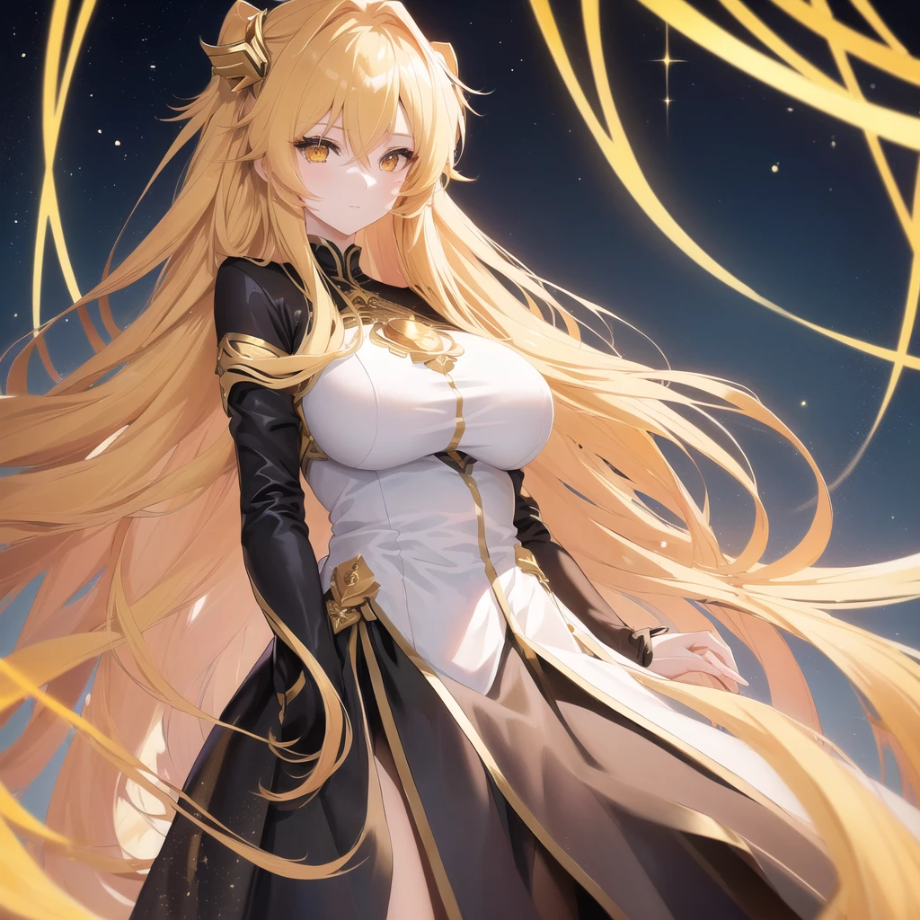 (masterpiece, best quality, official art, beautiful and aesthetic),1 girl stands in black and gold fluid,half naked,looks at viewer,black and gold thick liquid,floating blond long (wet hair),asphalt drops,precise facial structure,Gradient white fluid,organic feel,viscous,shiny gel,bubbles,<lora:blackgold:0.6>,<lora:sparkle:0.4>,